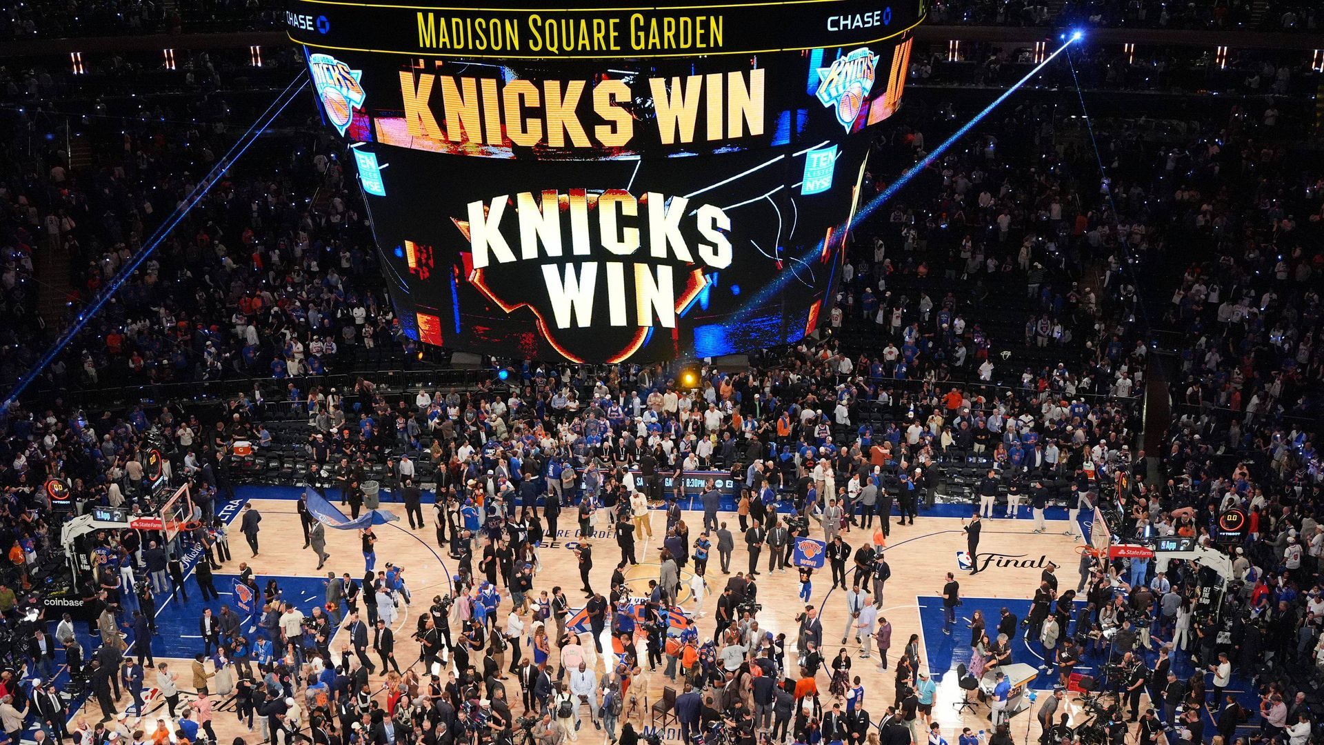 La victoria de los New York Knicks para poner el 3-1 en la serie La victoria de los New York Knicks para poner el 3-1 en la serie