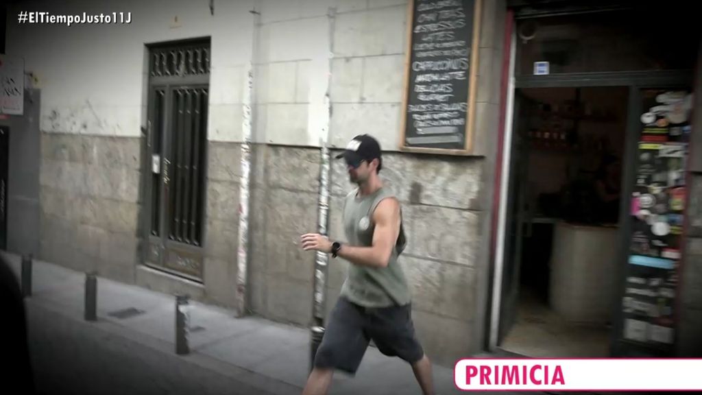 Las primeras imágenes de Miguel Ángel Muñoz tras el fallecimiento de su madre, Cristina Blanco