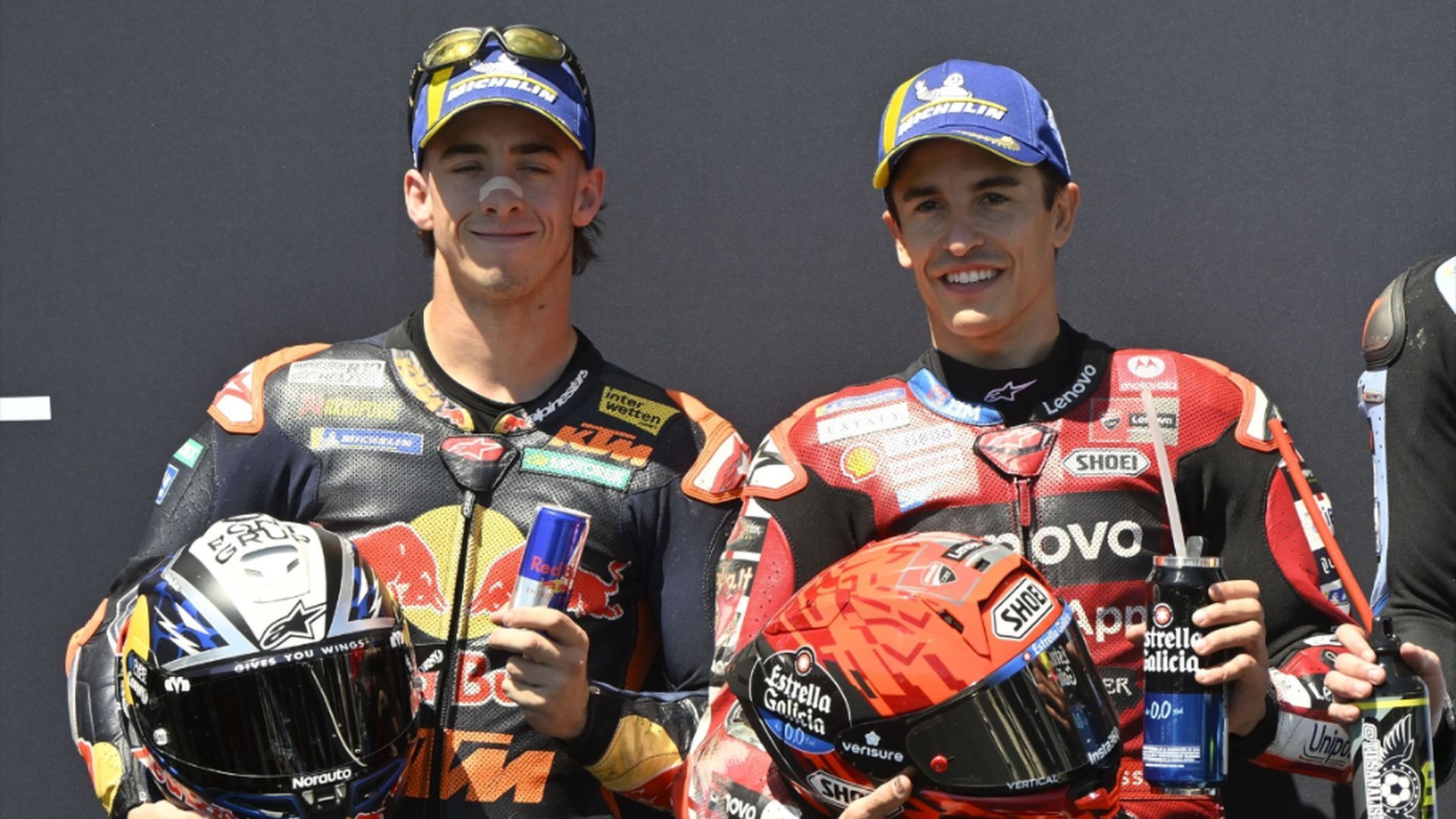 Marc Márquez y Pedro Acosta, en Hungría