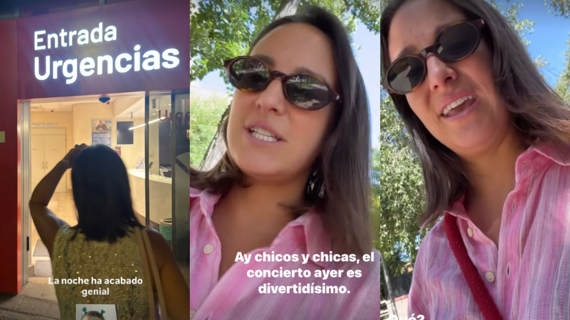 Marta Pombo, en urgencias