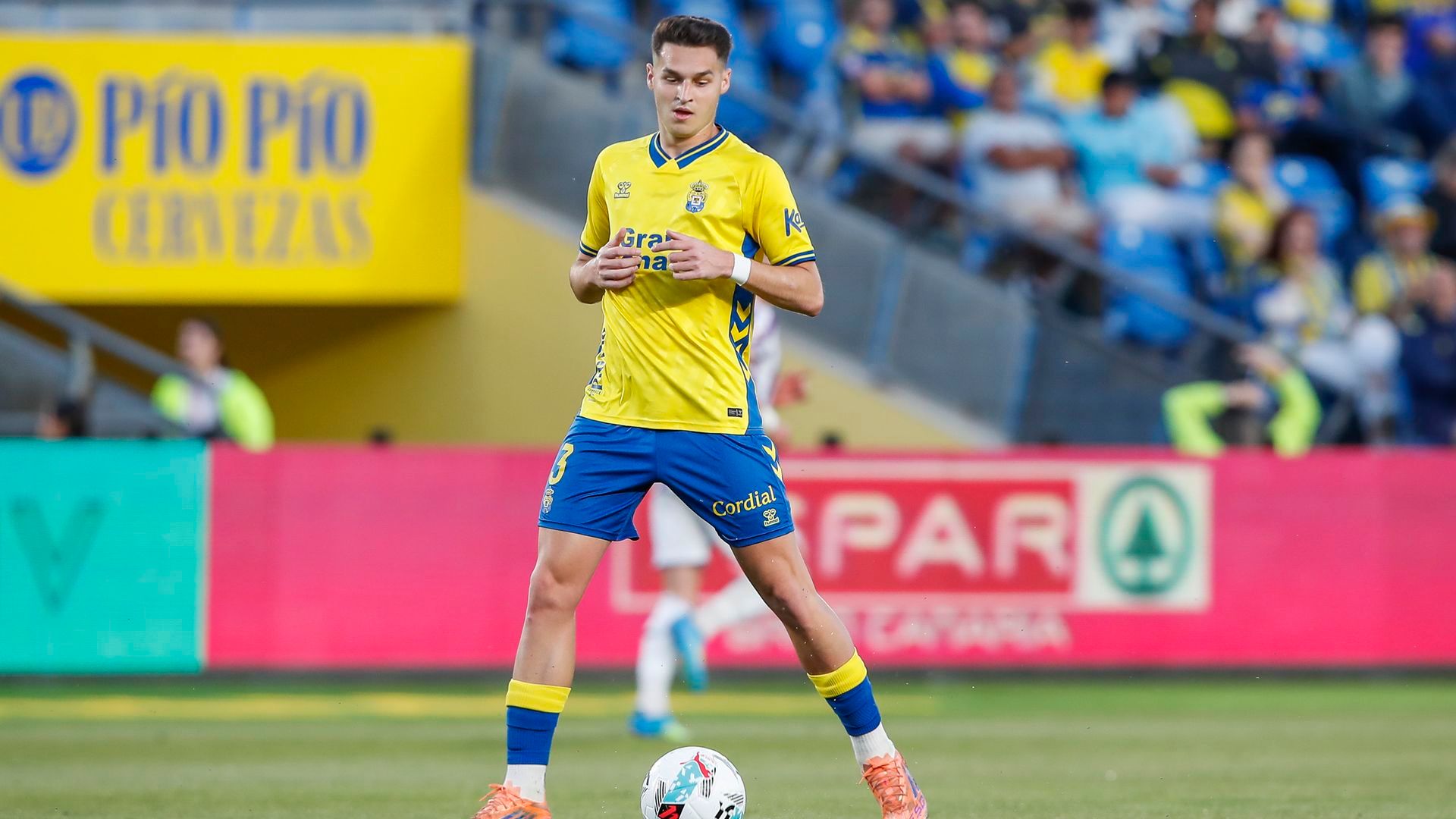 Mika Mármol en un partido
