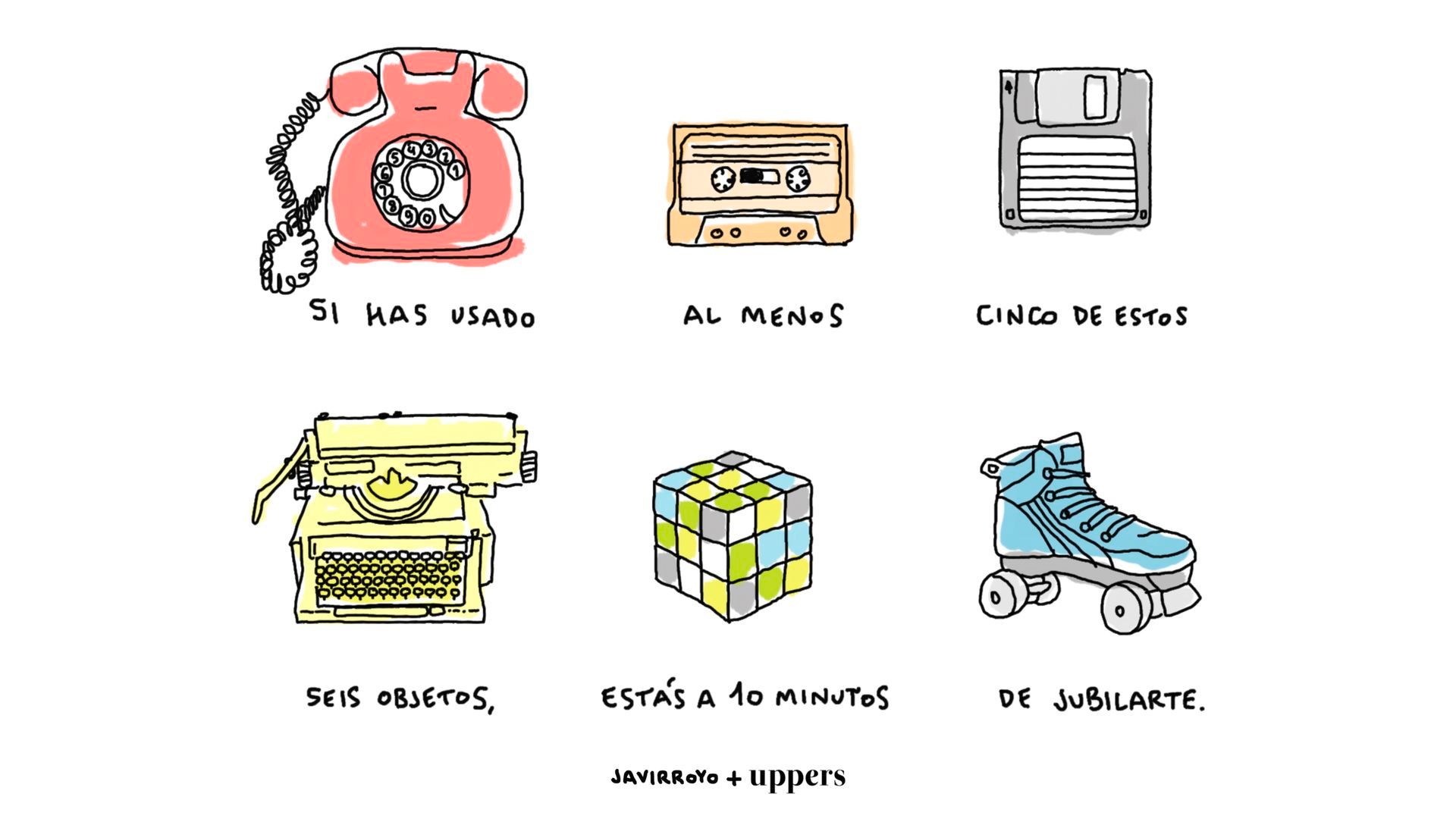 "Objetos que has usado" "Objetos que has usado"