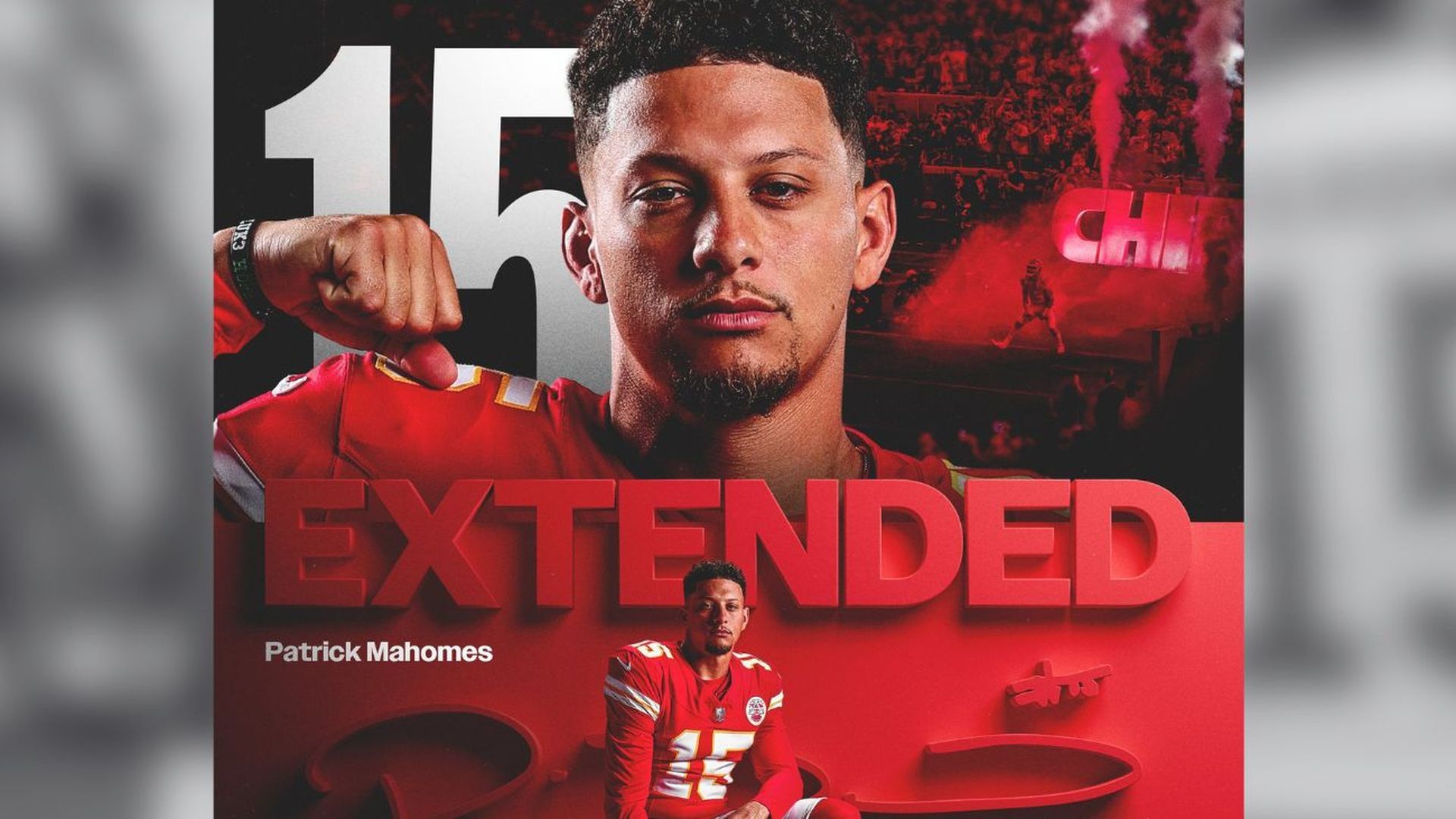 Patrick Mahomes con su renovación hasta 2033 Patrick Mahomes con su renovación hasta 2033
