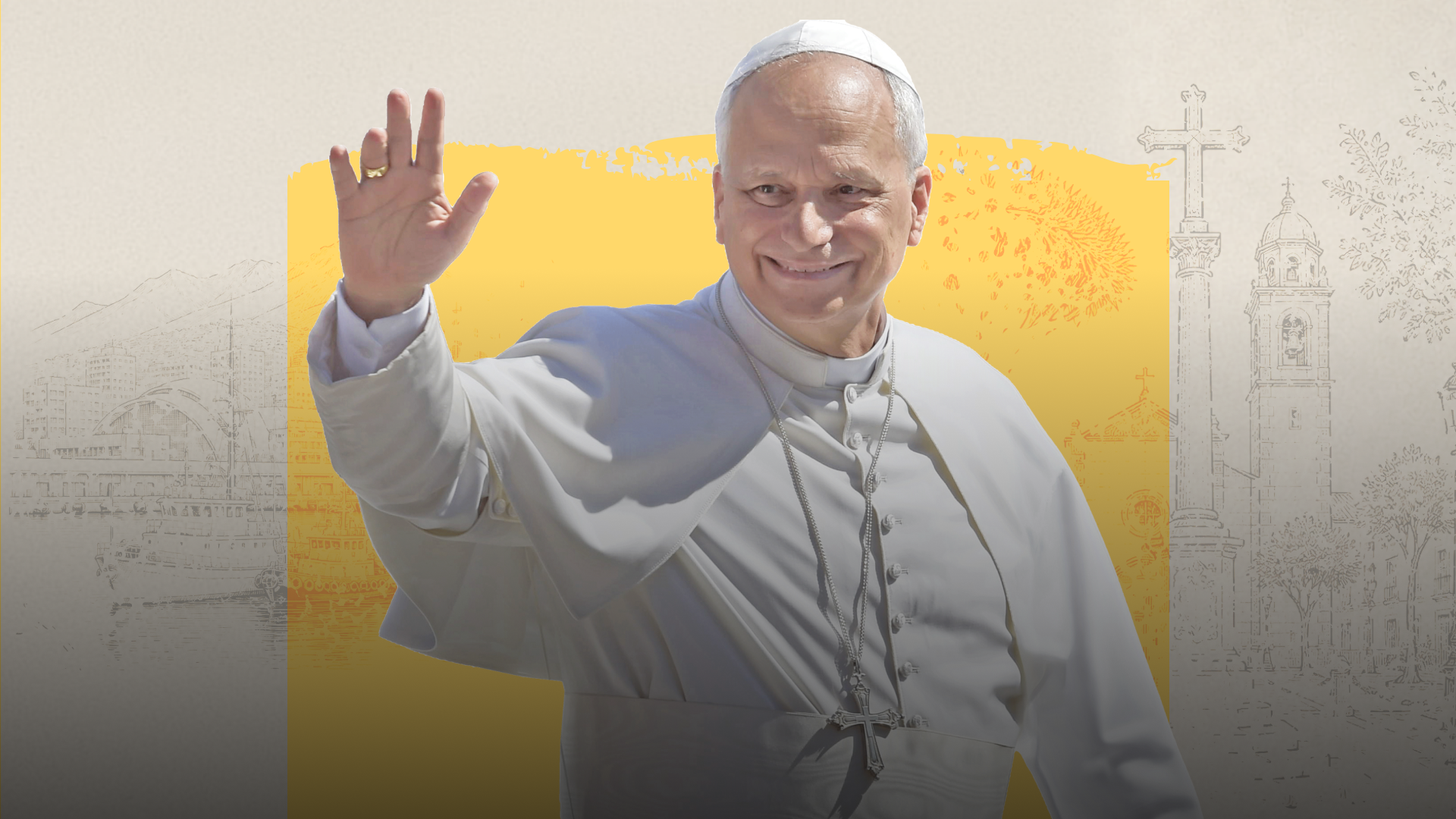 Portada del papa en Tenerife