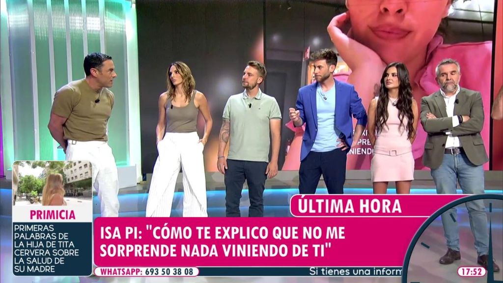 Antonio Rossi y Alexia Rivas arrojan luz sobre el mensaje de Isa Pi: ¿va dirigido a Kiko Rivera o a Isabel Pantoja?