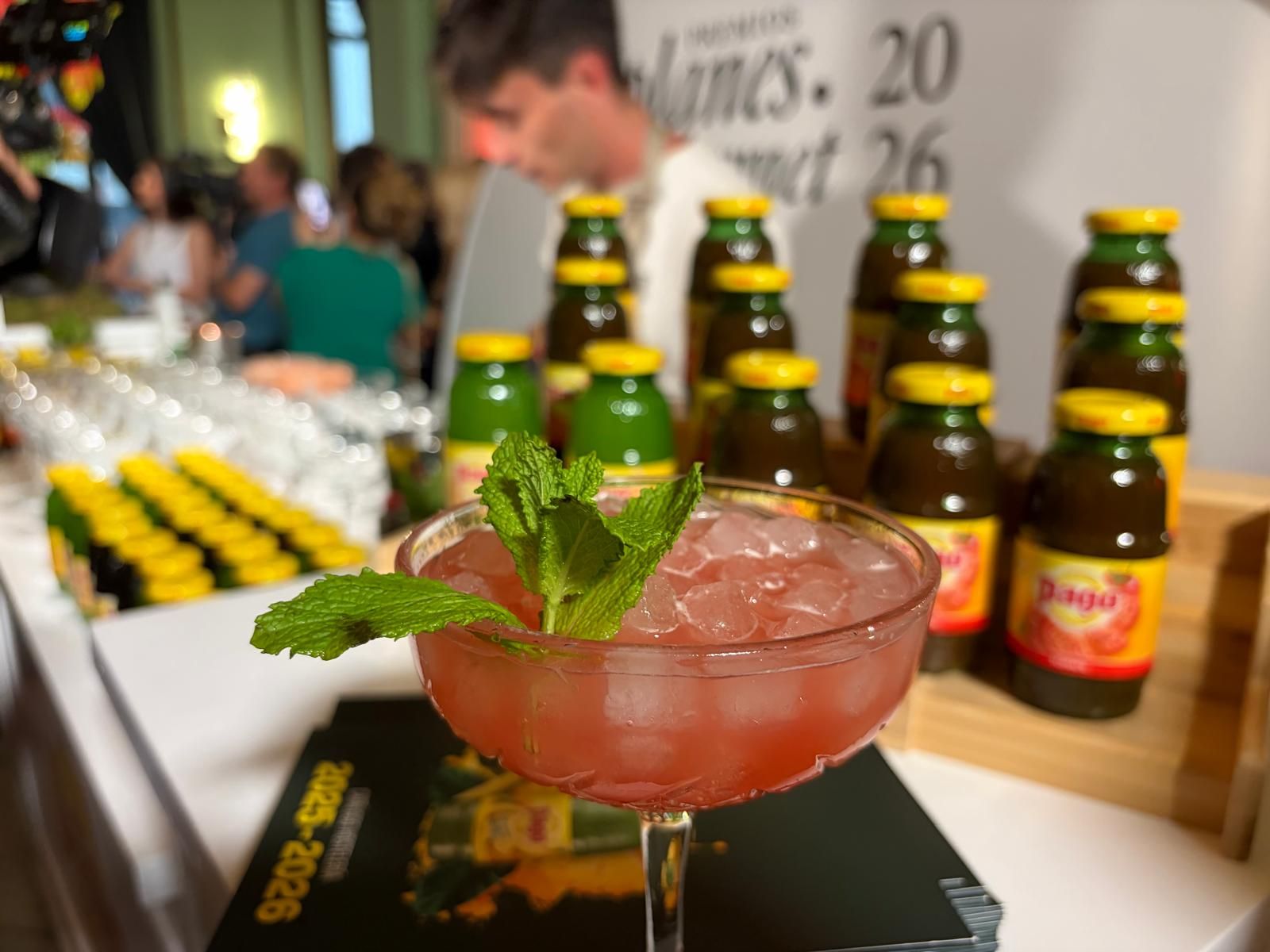 Uno de los cócteles que se sirvieron en la segunda edición de los Premios Planes Gourmet