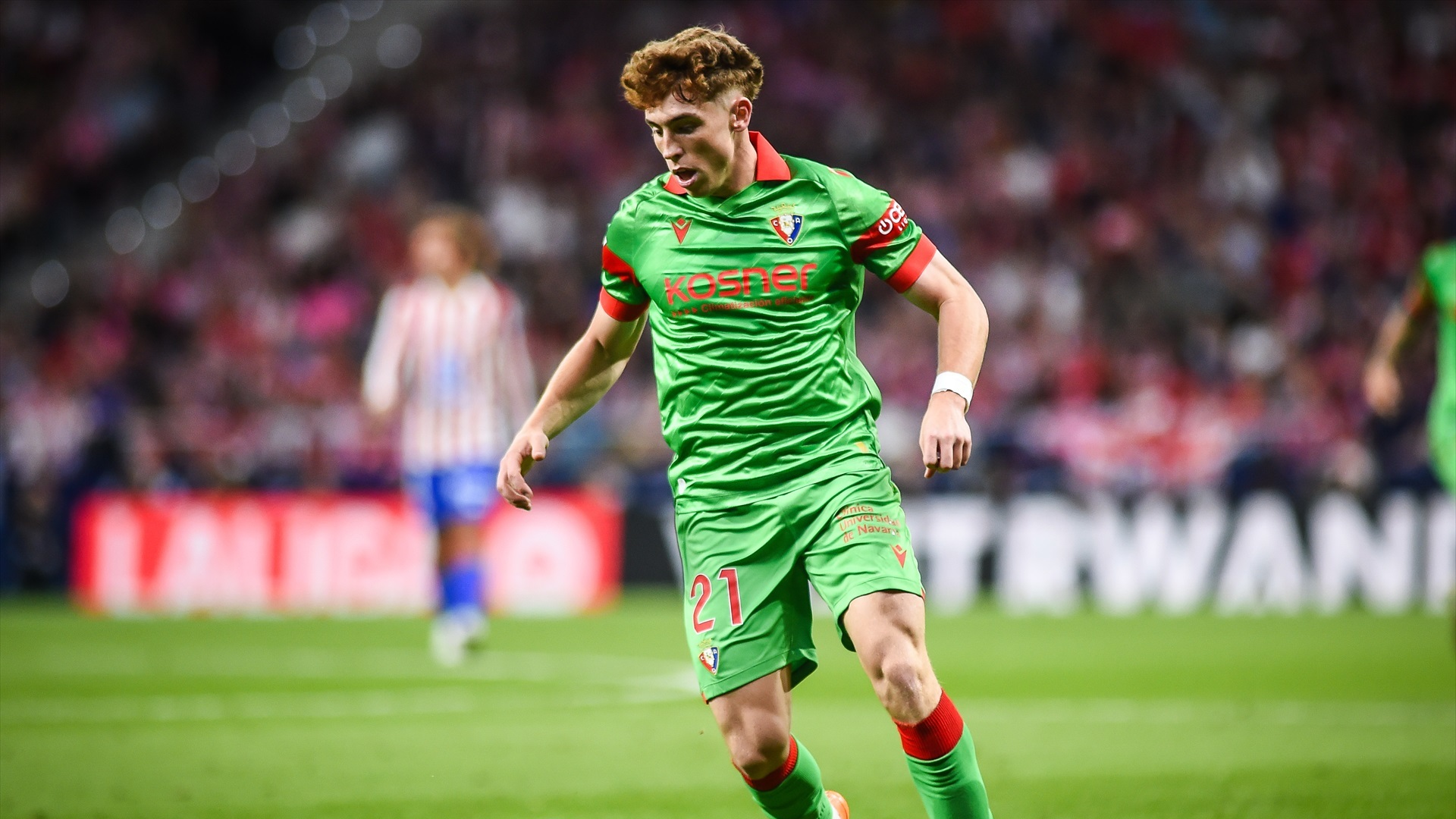 Víctor Muñoz, en un partido de Osasuna Víctor Muñoz, en un partido de Osasuna