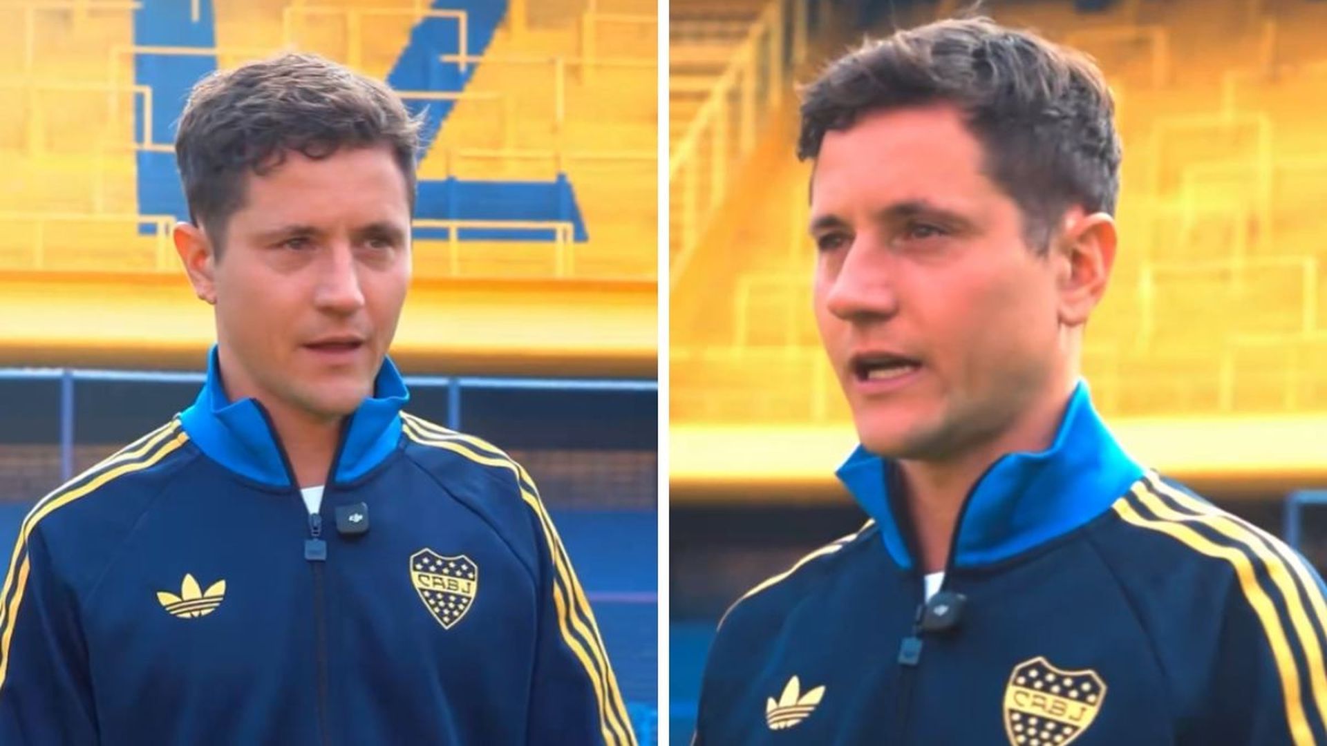 Ander Herrera, emocionado en su despedida de Boca Juniors Ander Herrera, emocionado en su despedida de Boca Juniors