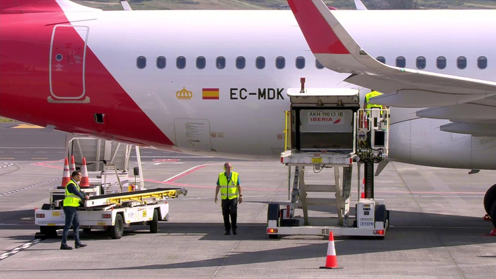 Avión de Iberia