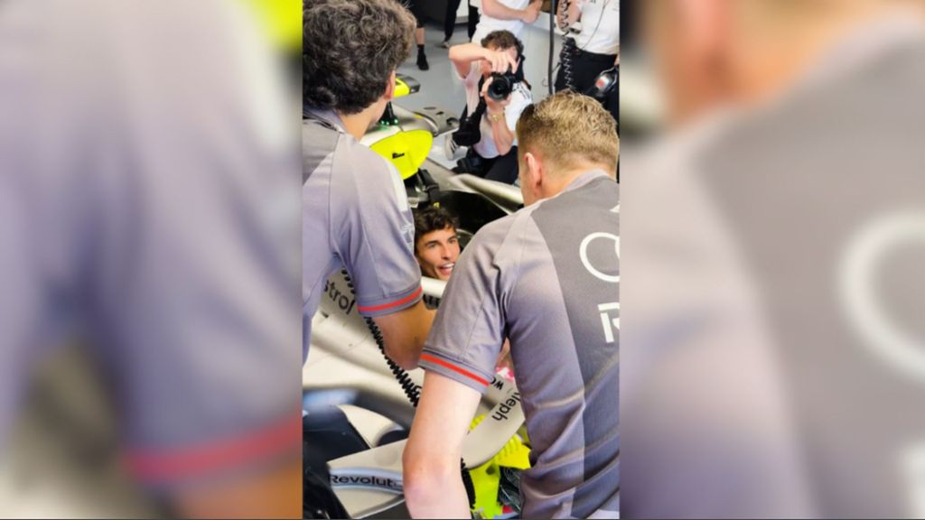 ¿Cambiar MotoGP por la F1? Marc Márquez se sube al Audi y alucina