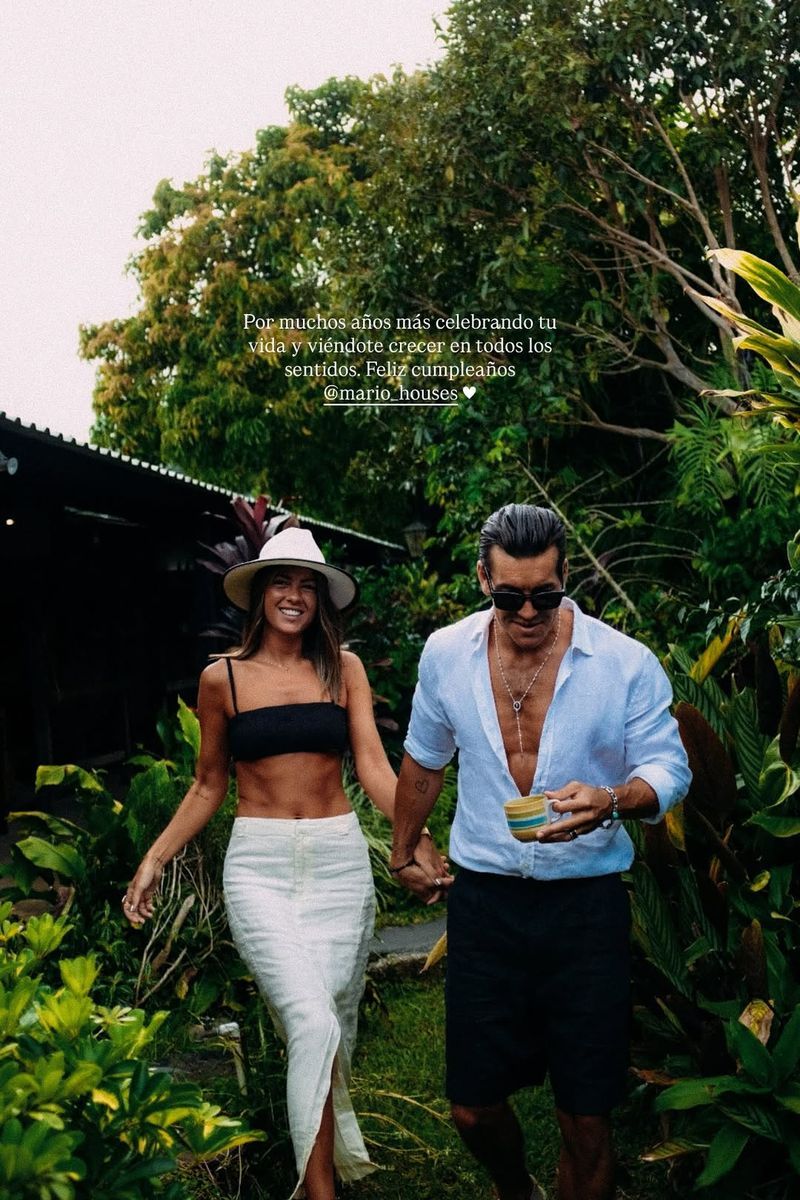 El posado y el mensaje que Melyssa Pinto ha compartido por el cumpleaños de Mario Casas