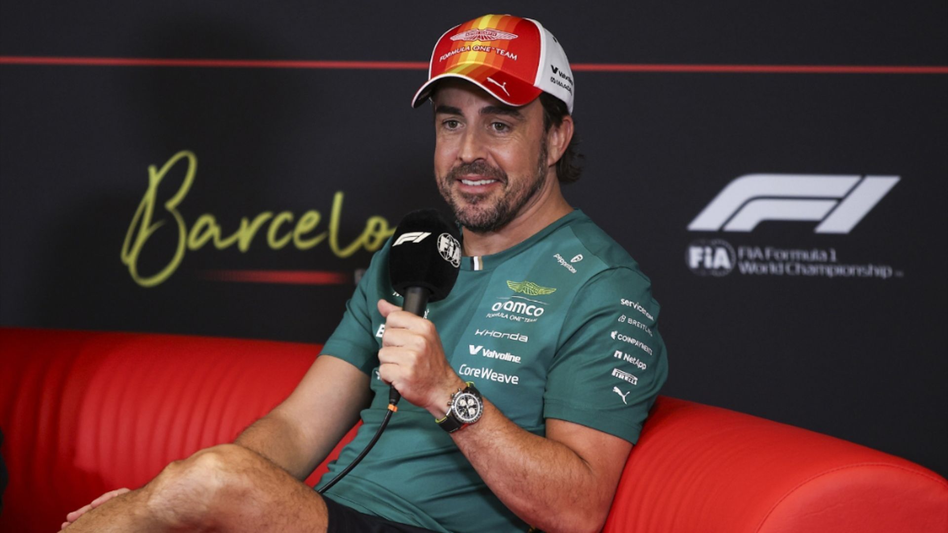 Fernando Alonso, en el GP de Barcelona