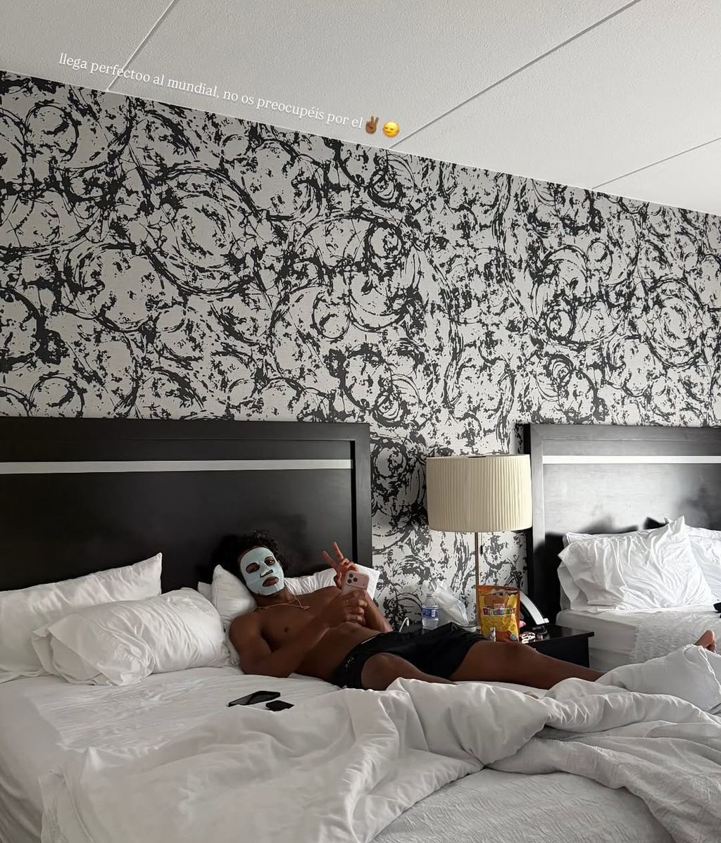 La foto que ha subido la novia de Lamine en EEUU