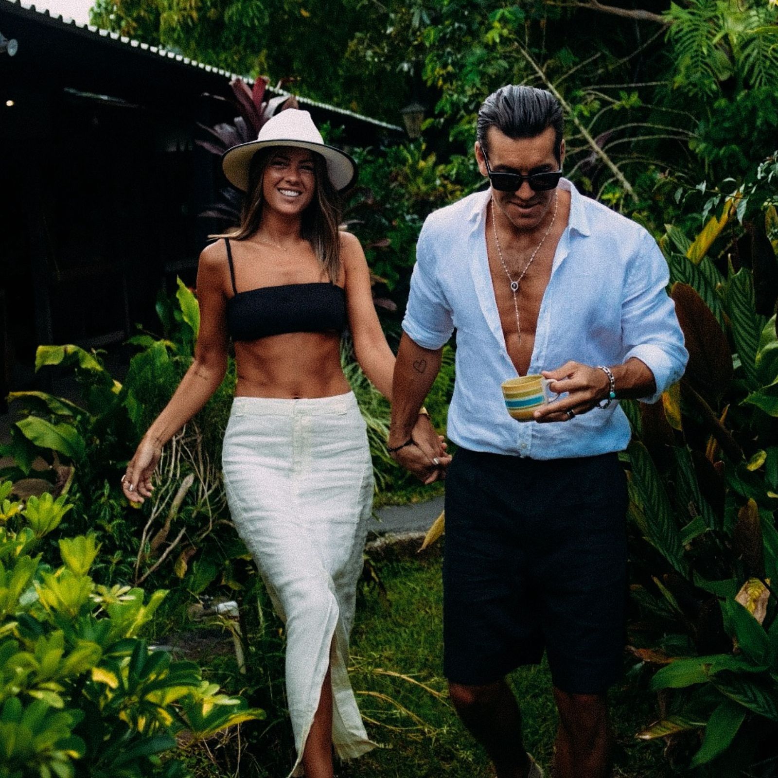 La foto que ha utilizado Melyssa Pinto para felicitar a Mario