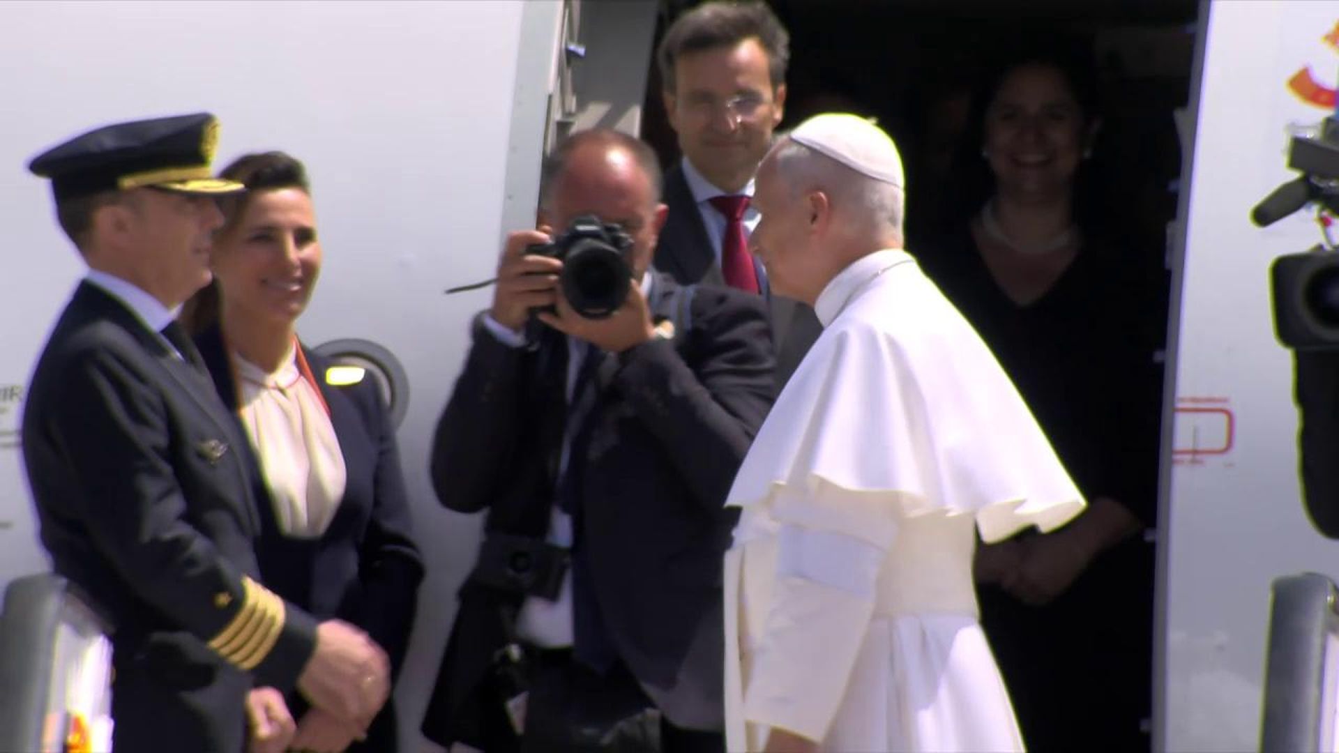 Papa vuela a Roma