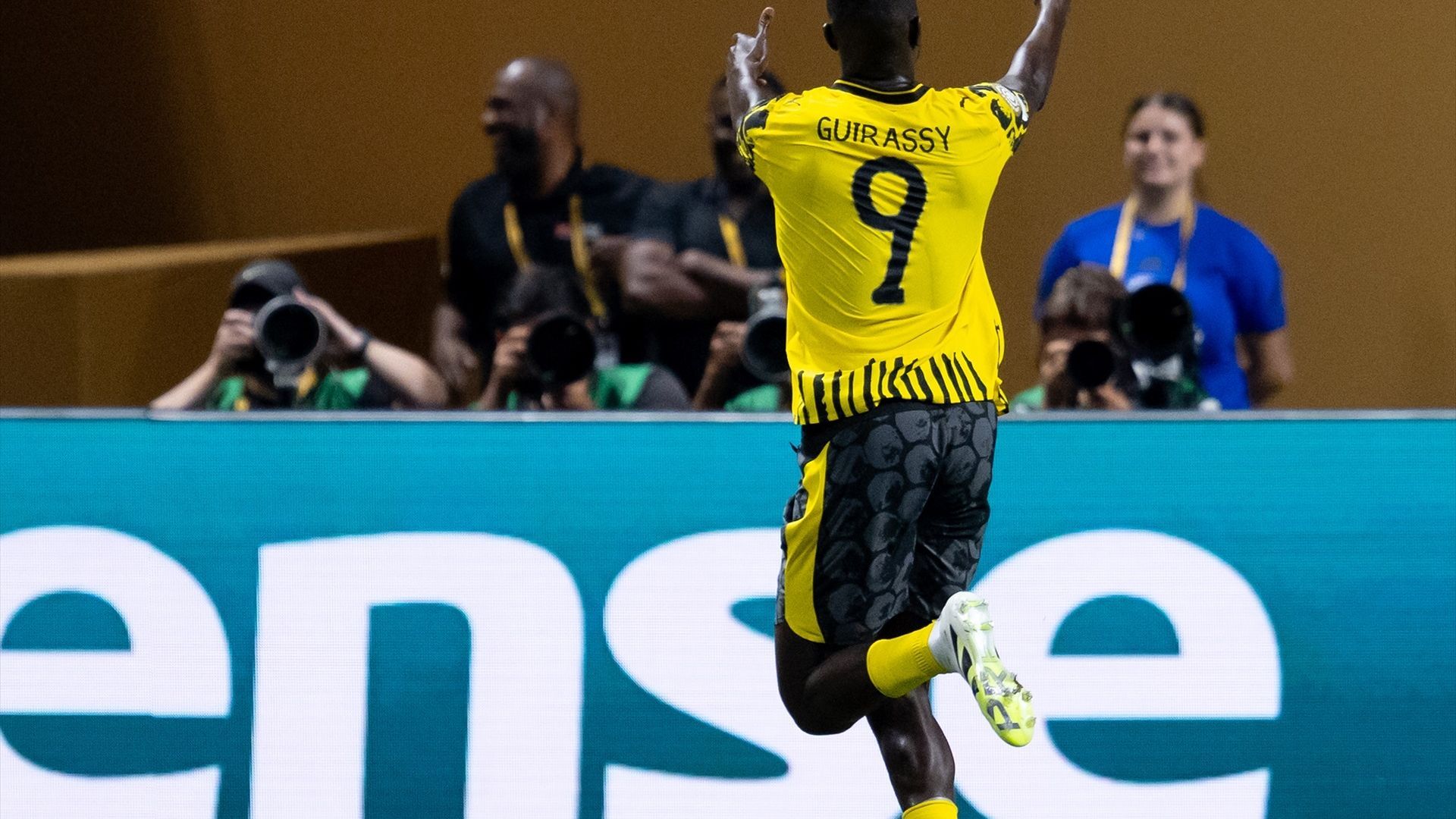 Serhou Guirassy, en un partido del Dortmund