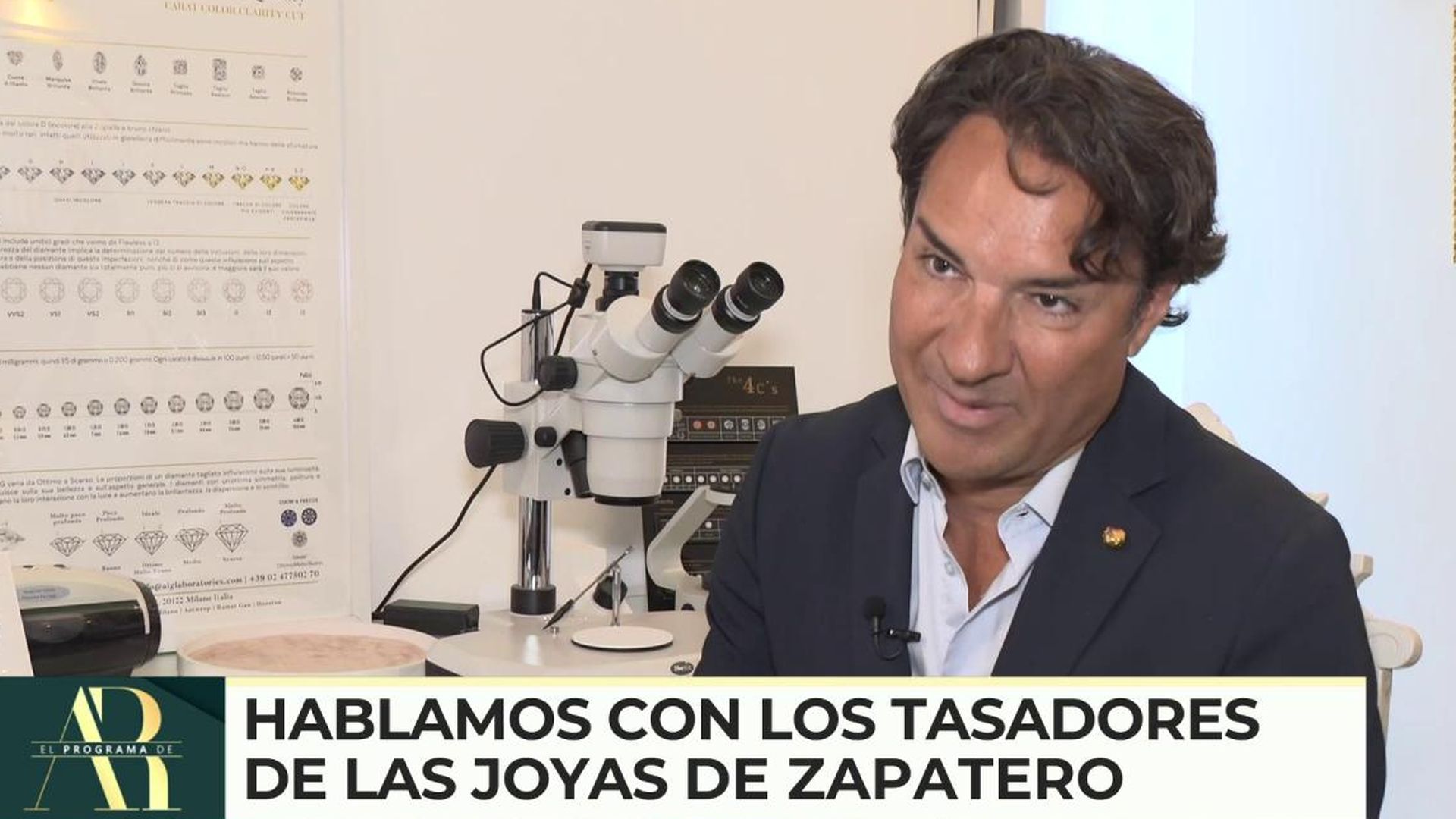 Un experto gemólogo analiza las joyas de Zapatero