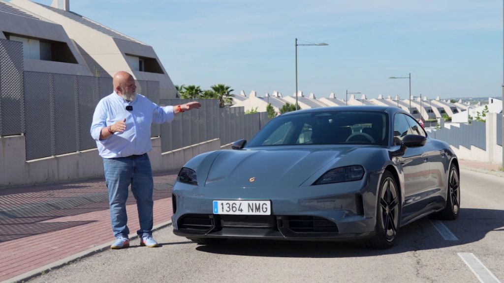 Gonzalo Serrano prueba el Porsche Taycan GTS