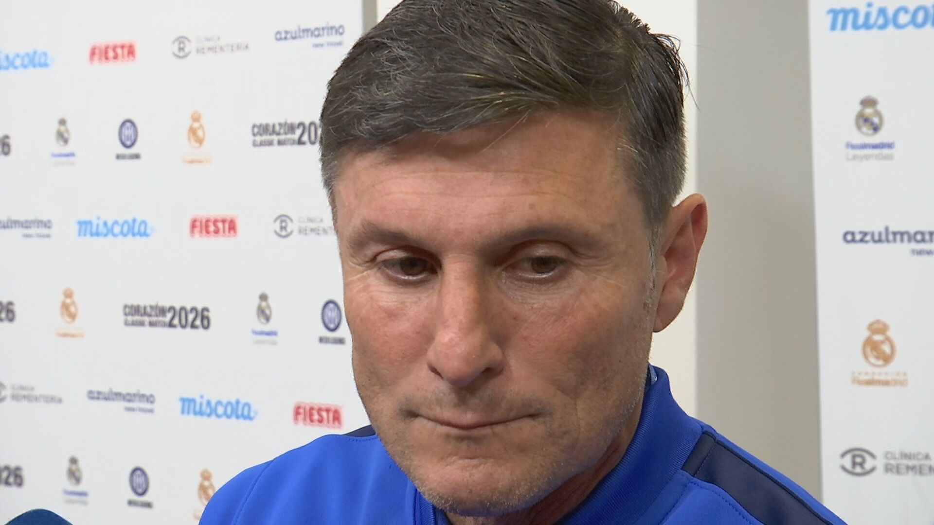 Javier Zanetti, tras el Corazón Classic Match