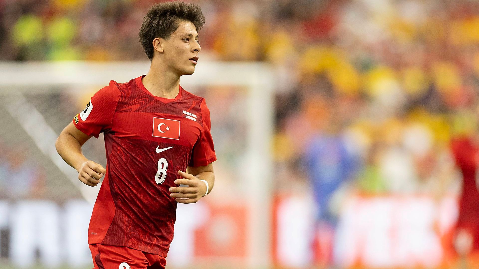 Arda Güler, en el Australia-Turquía