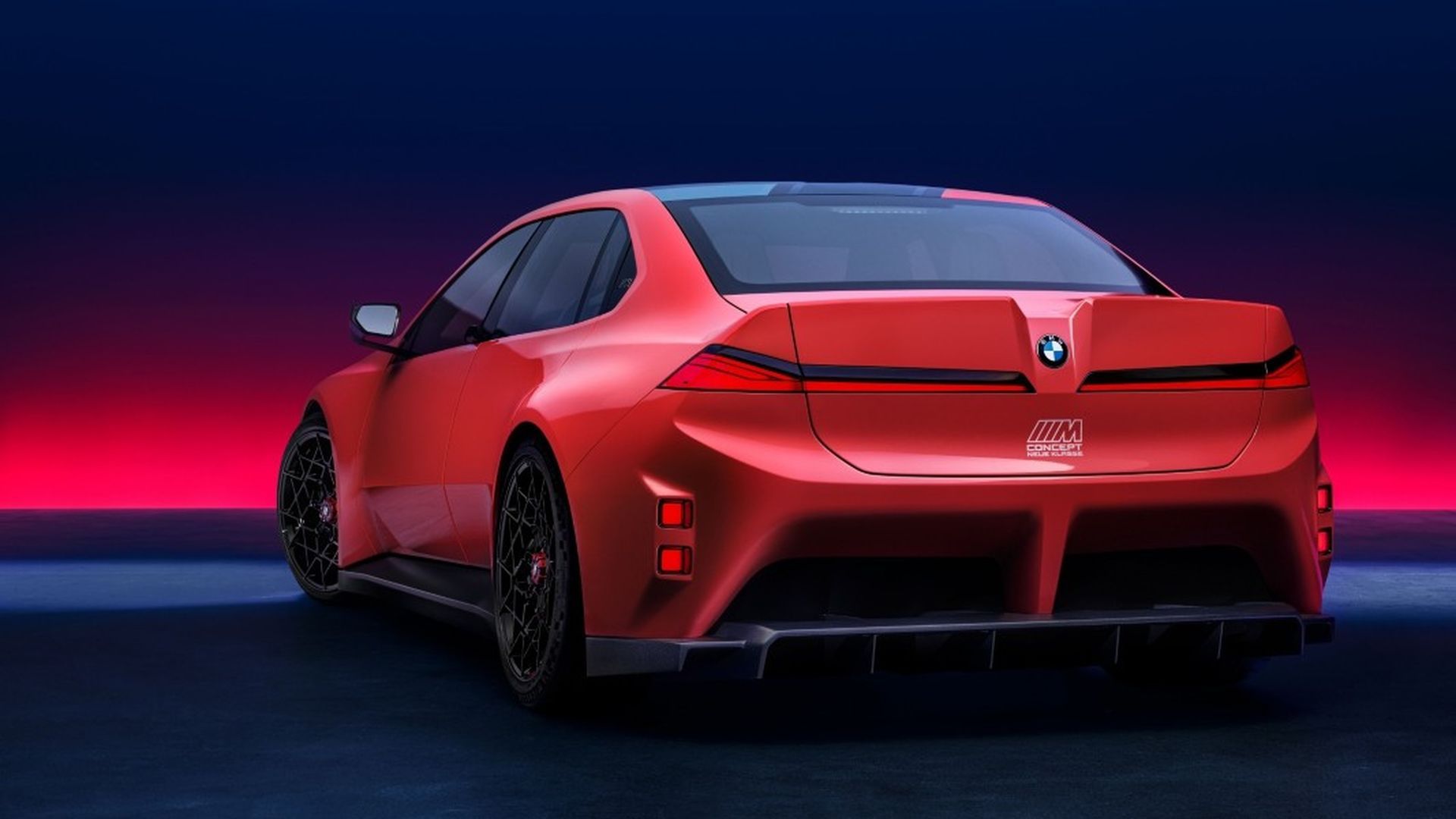 El BMW M Concept Neue Klasse