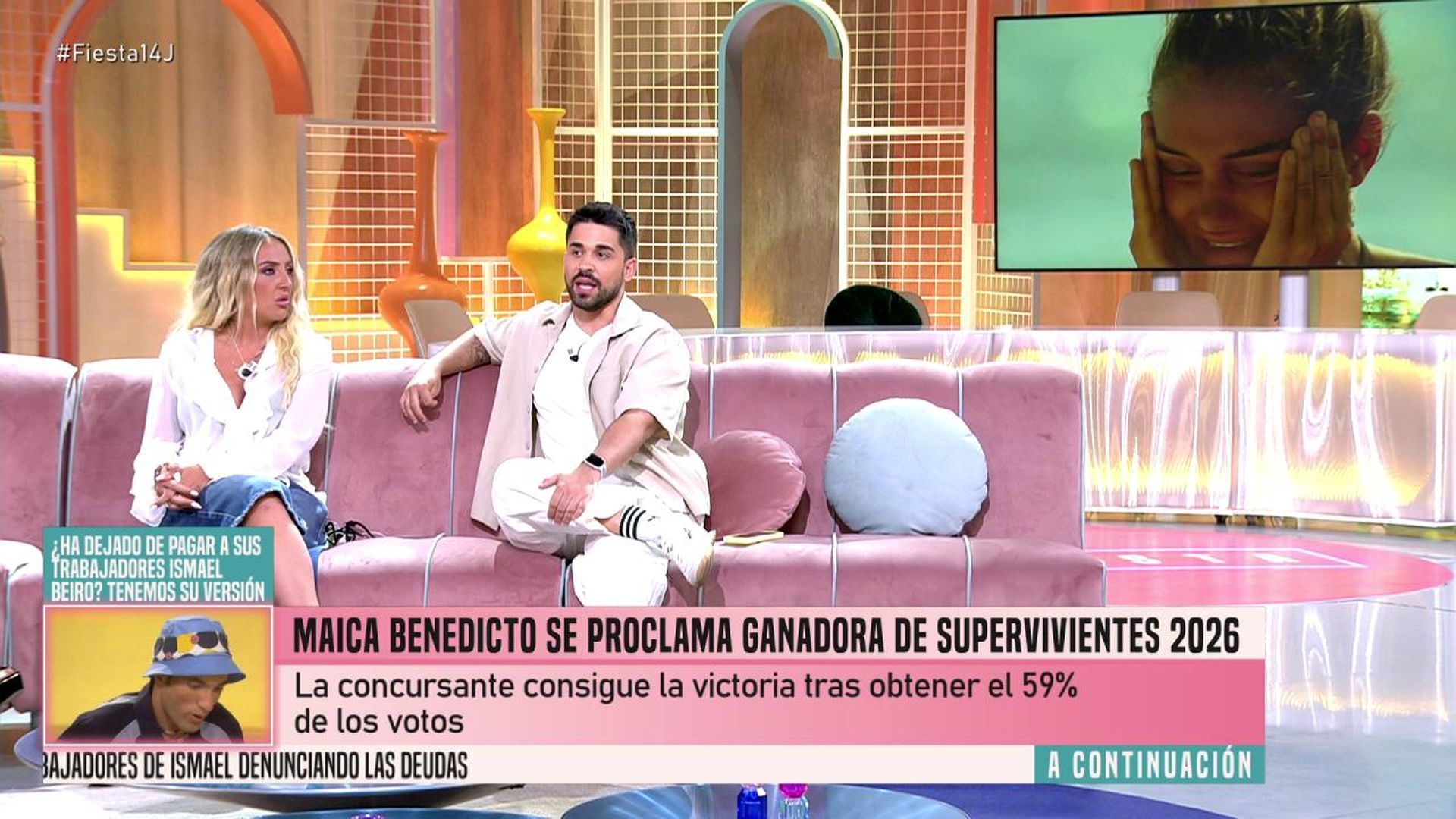 Frigenti desvela que Maica y Claudia no han sido invitadas a la cena de grupo de 'SV 2026'