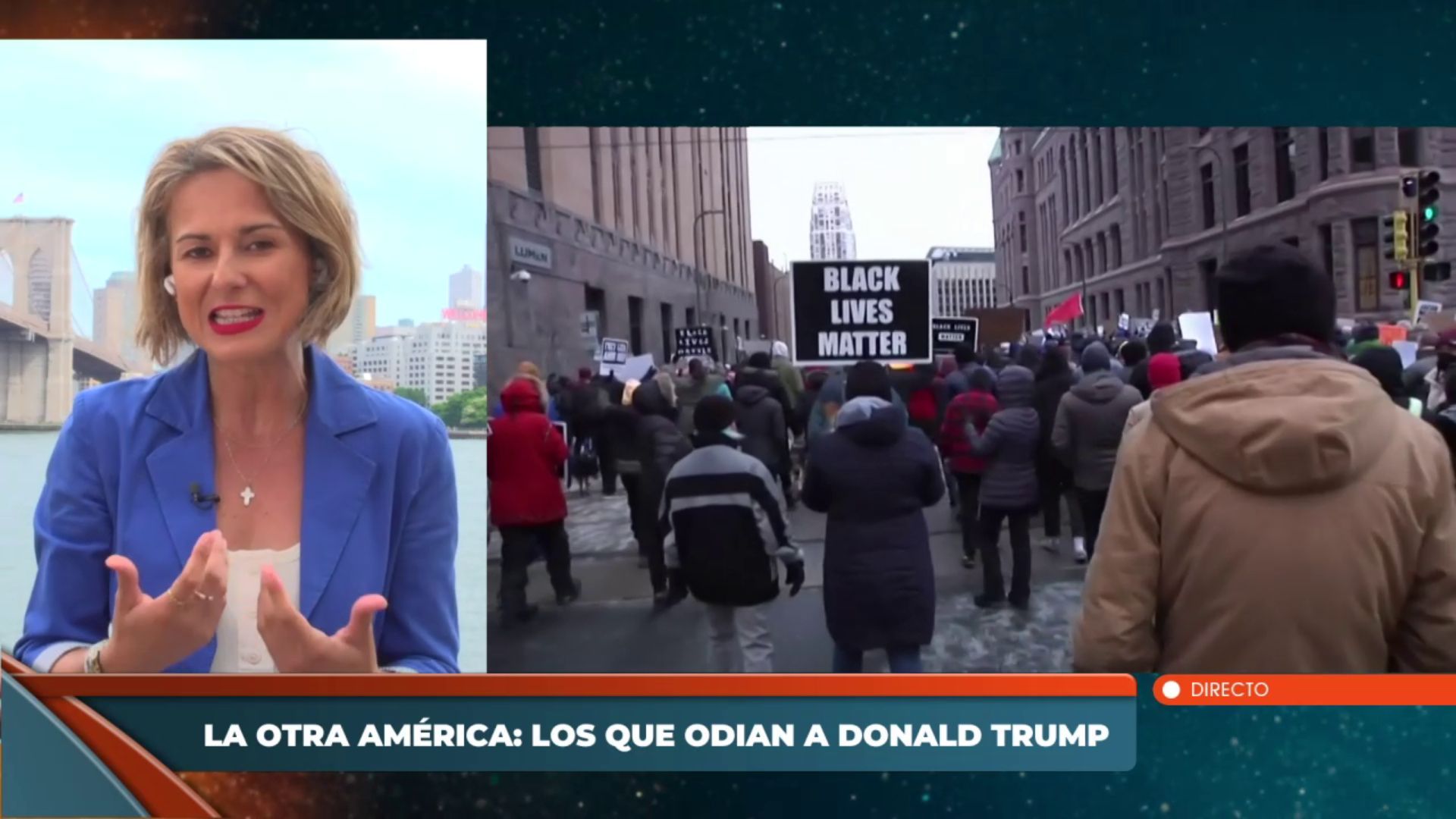 Mamen Sala: "La gente empieza a no sentirse tan orgullosa de ser estadounidense"