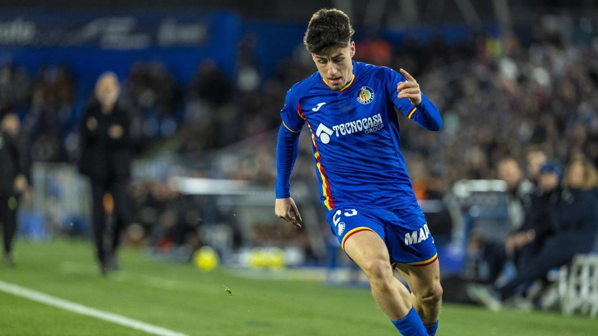 Adrián Liso, en un partido del Getafe Adrián Liso, en un partido del Getafe