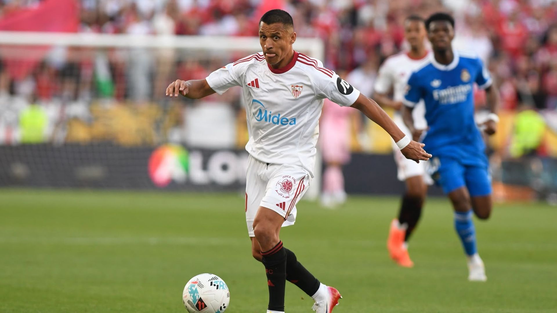 Alexis Sánchez, en el Sevilla-Real Madrid