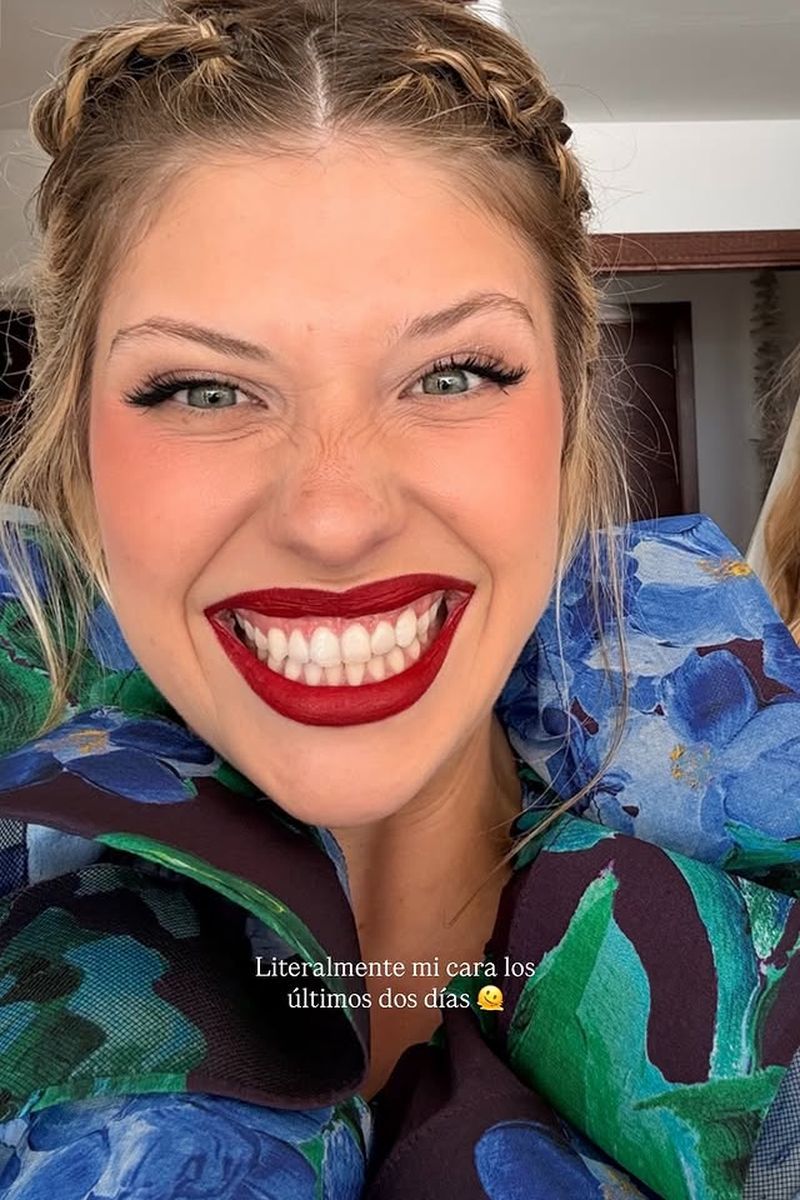 Anita Matamoros, feliz tras la boda de su madre, Makoke, con Gonzalo Fernández