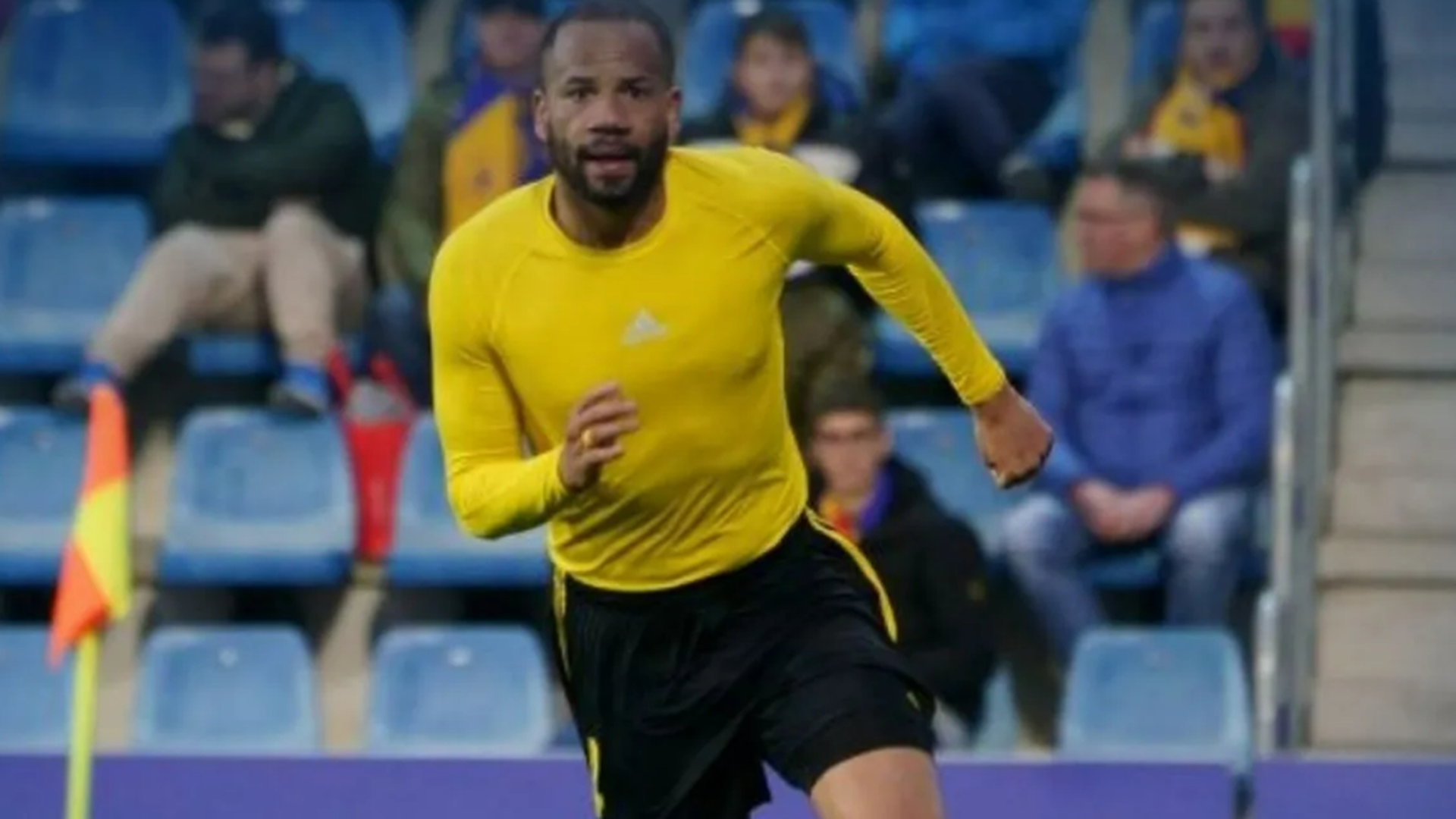 Bebe, durante un Andorra-Real Zaragoza Bebe, durante un Andorra-Real Zaragoza