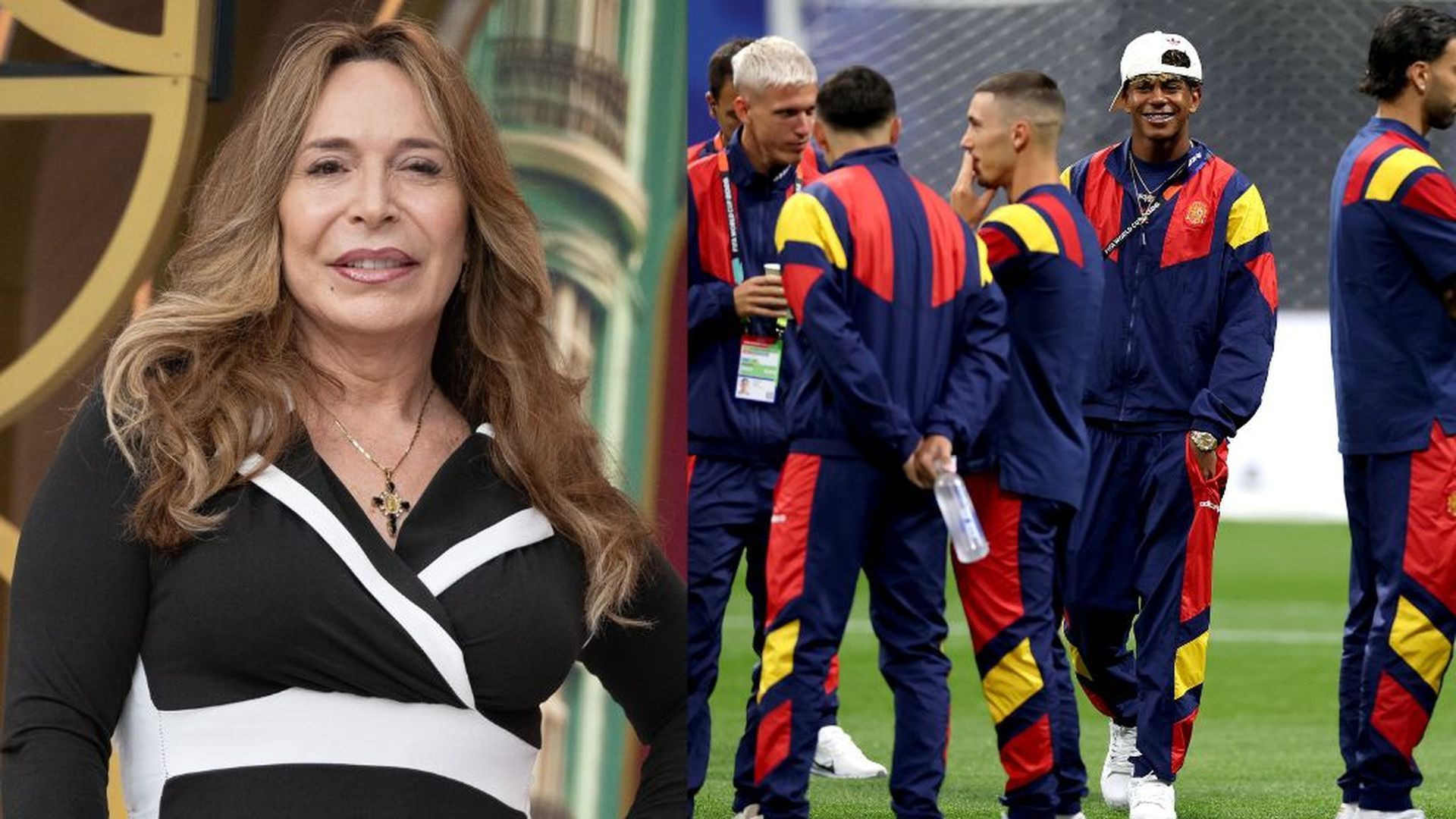 Benita y la Selección Española, en imágenes de archivo Benita y la Selección Española, en imágenes de archivo