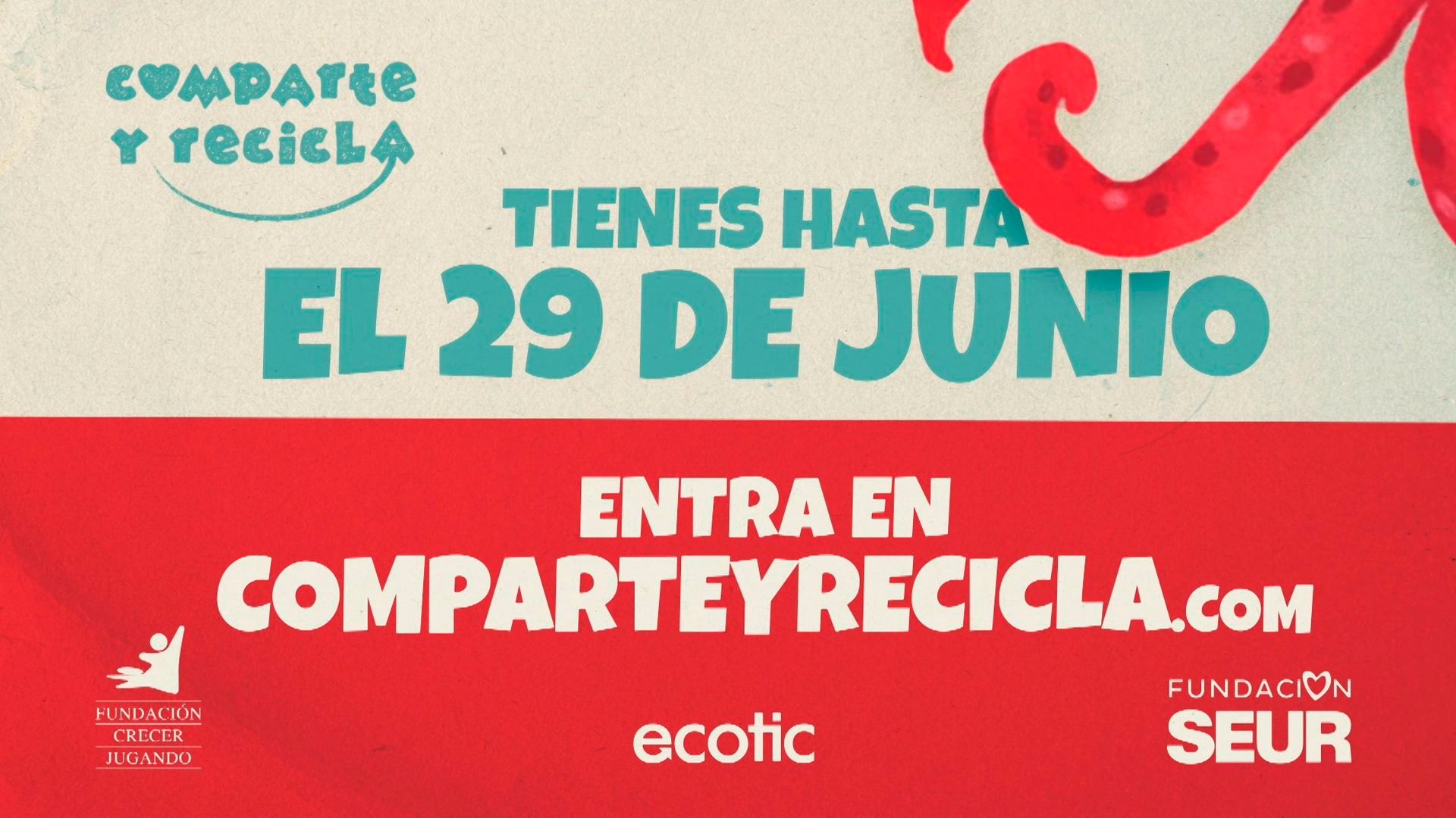 Campaña 'Comparte y recila' Campaña 'Comparte y recila'