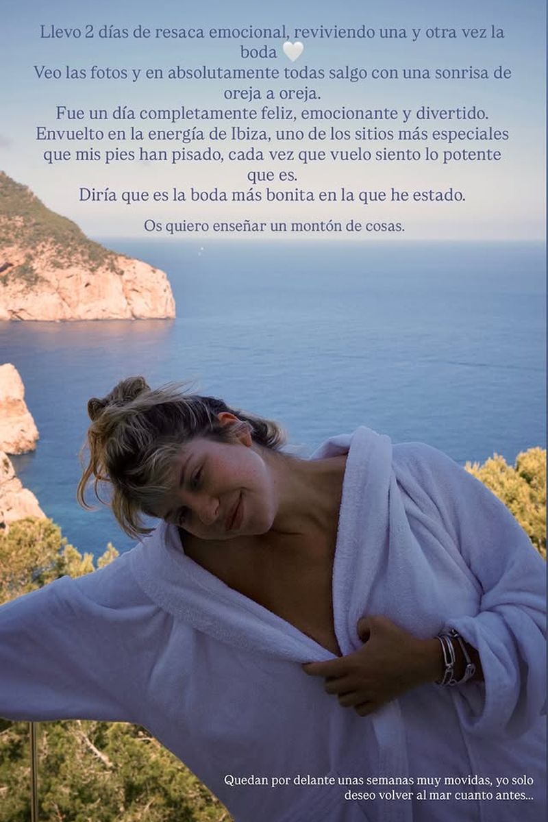 El texto con el que Anita Matamoros se ha sincerado tras la boda de su madre