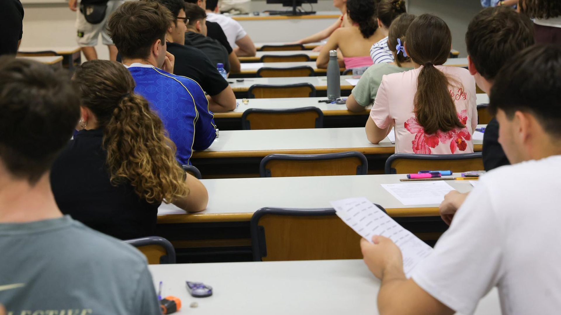Estudiantes en la PAU Estudiantes en la PAU