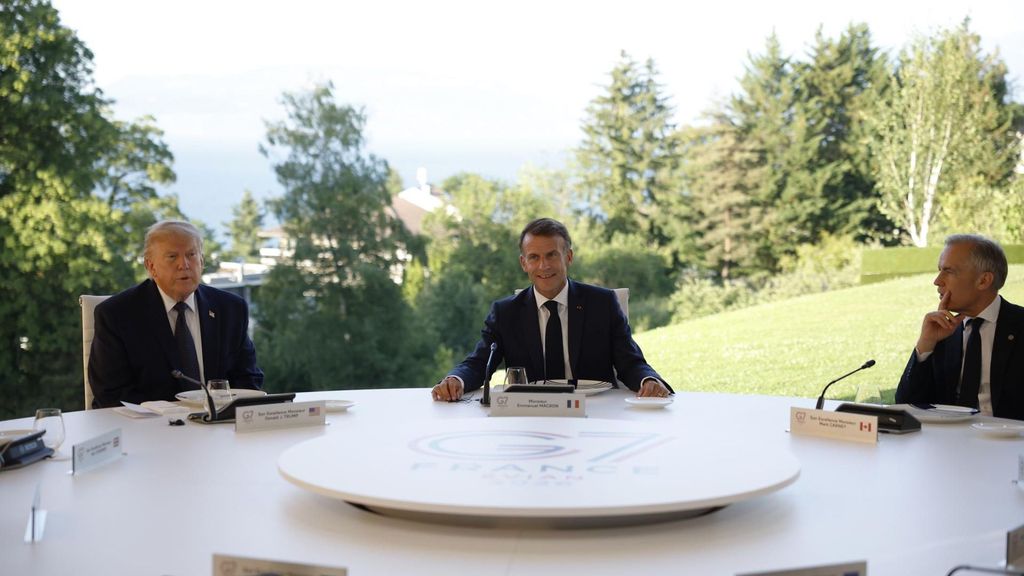 Trump e Irán copan todo el protagonismo del arranque de la cumbre del G7