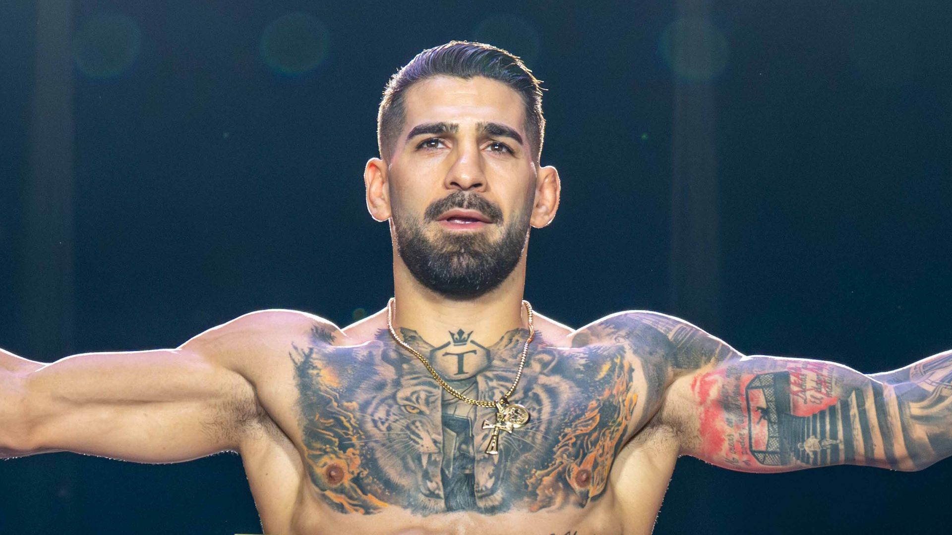 Ilia Topuria, en una imagen de la UFC Featherweight Champion