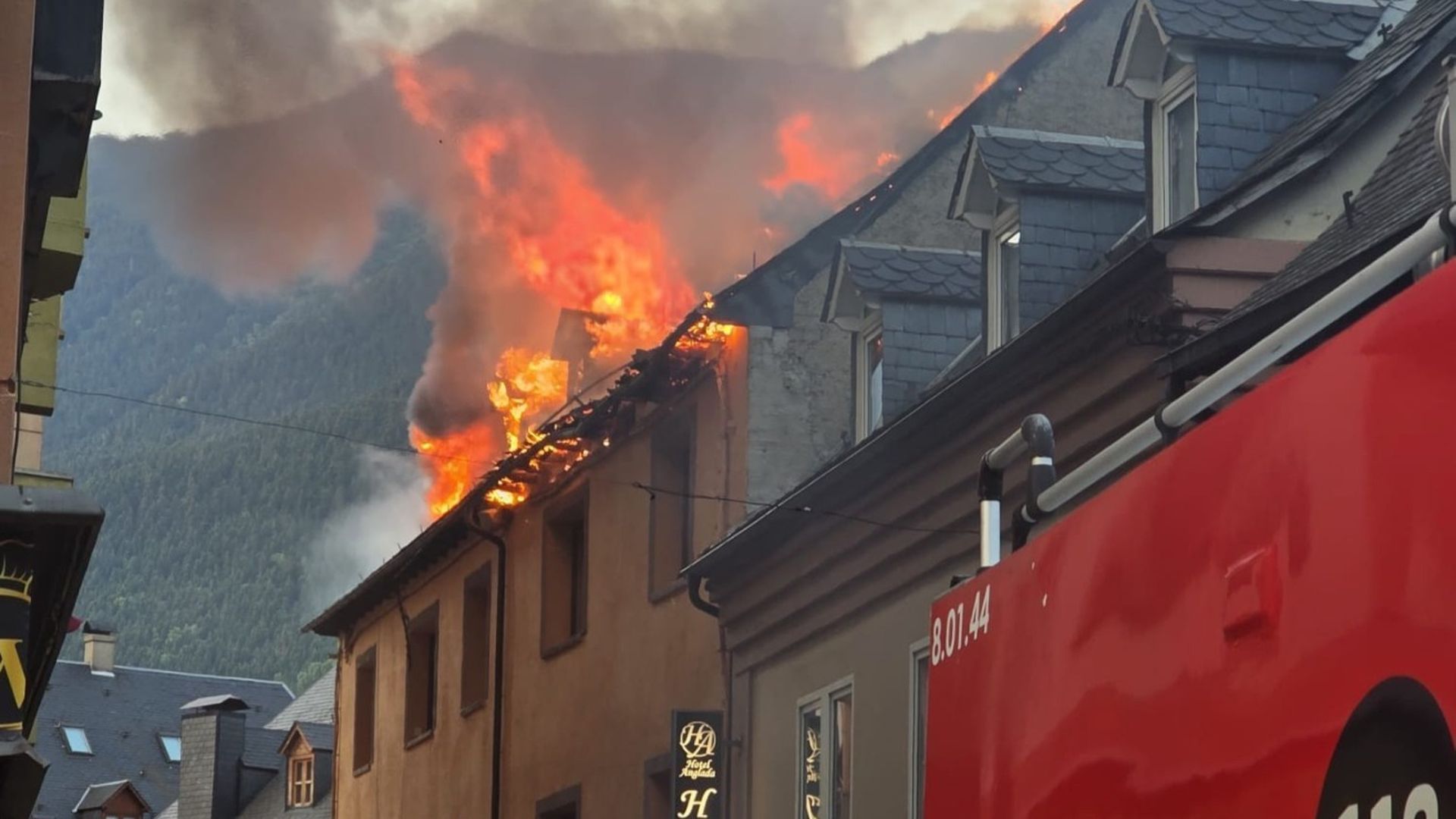 incendio en Lleida incendio en Lleida