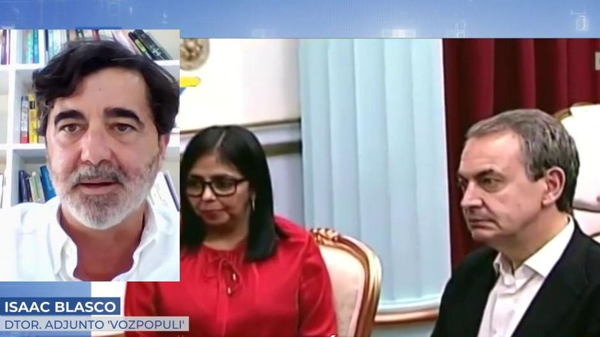 Isaac Blasco, director adjunto ‘VozPopuli’: “EE.UU. tenía planeado retener a Zapatero el día de su imputación en República Dominicana”.