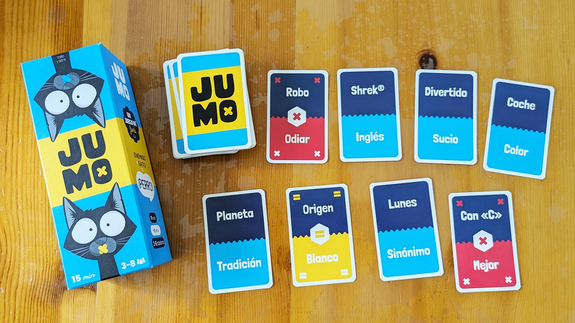 JUMO, un juego de combinar palabras