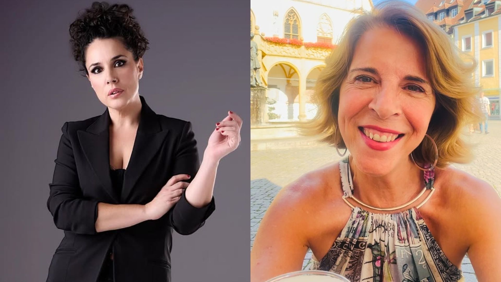 Lydia Rodríguez y Sole Giménez, ambas exvocalistas de 'Presuntos Implicados' Lydia Rodríguez y Sole Giménez, ambas exvocalistas de 'Presuntos Implicados'