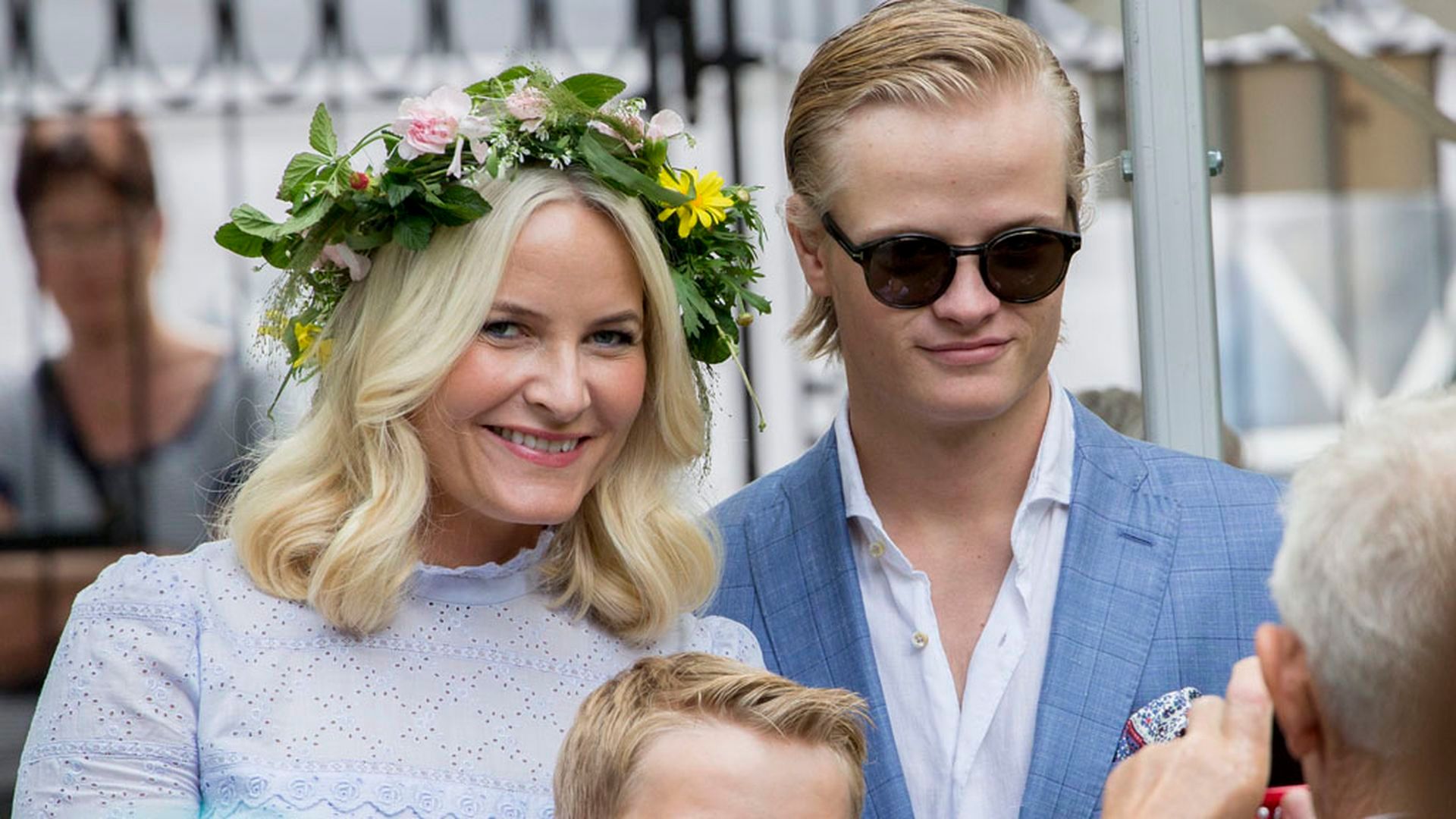 Mette-Marit y Marius Borg