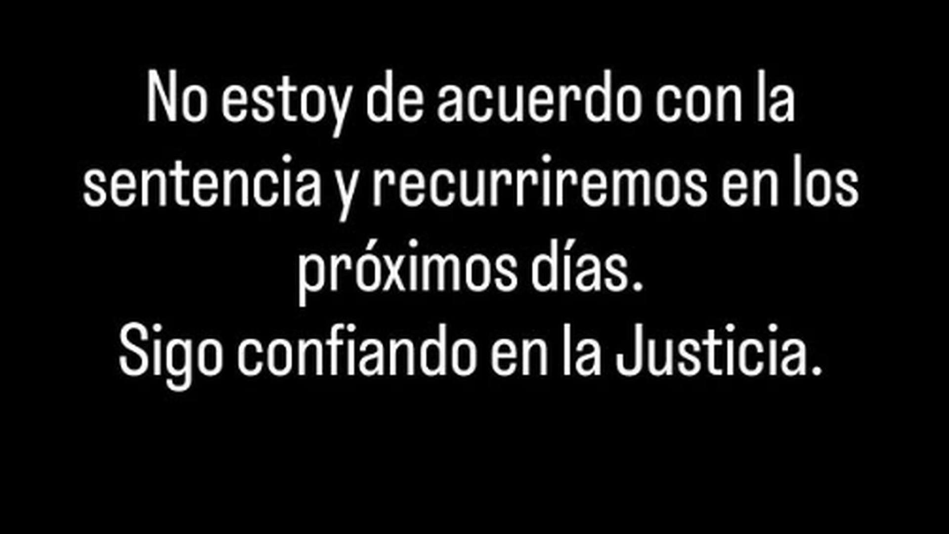 Rafa Mir rompe su silencio tras ser condenado a ocho años y medio de prisión