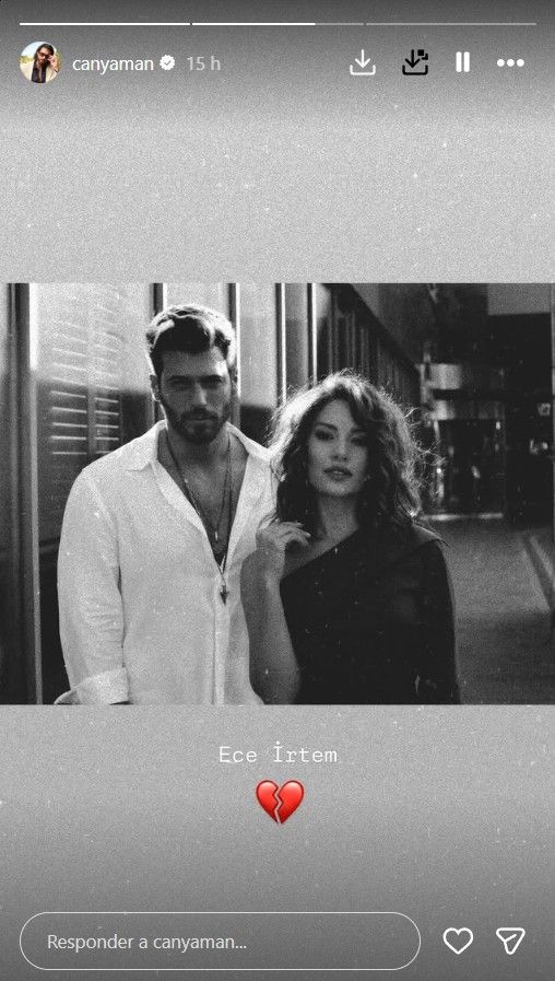 Can Yaman se ha despedido de Ece Irtem en sus redes sociales