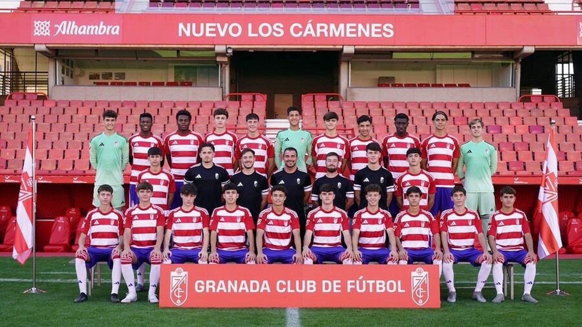 Chus Abad y Sandro Mateo, en el Cadete A nazarí Chus Abad y Sandro Mateo, en el Cadete A nazarí