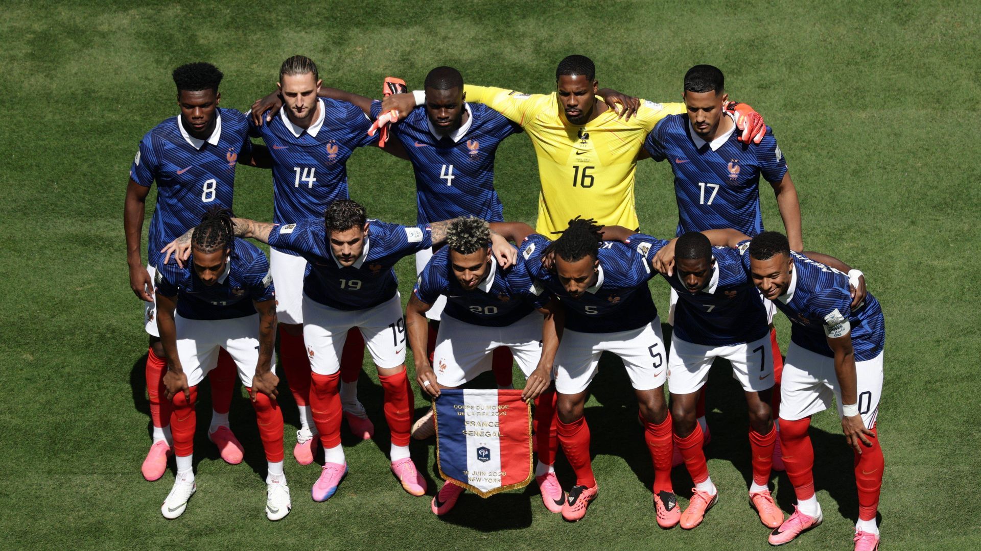 El once elegido por Didier Deschamps para el partido contra Senegal