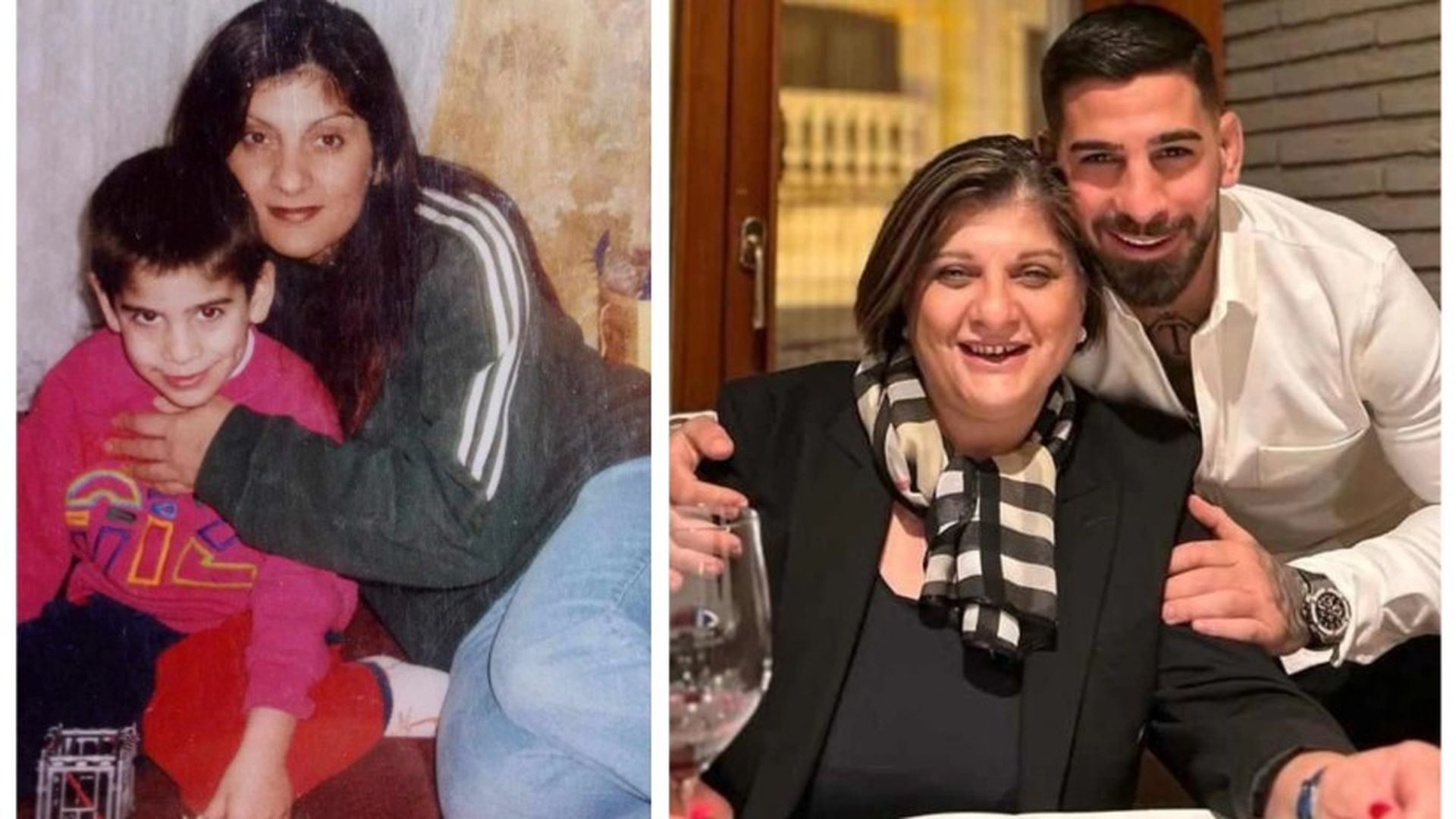 Ilia Topuria junto a su madre Ilia Topuria junto a su madre