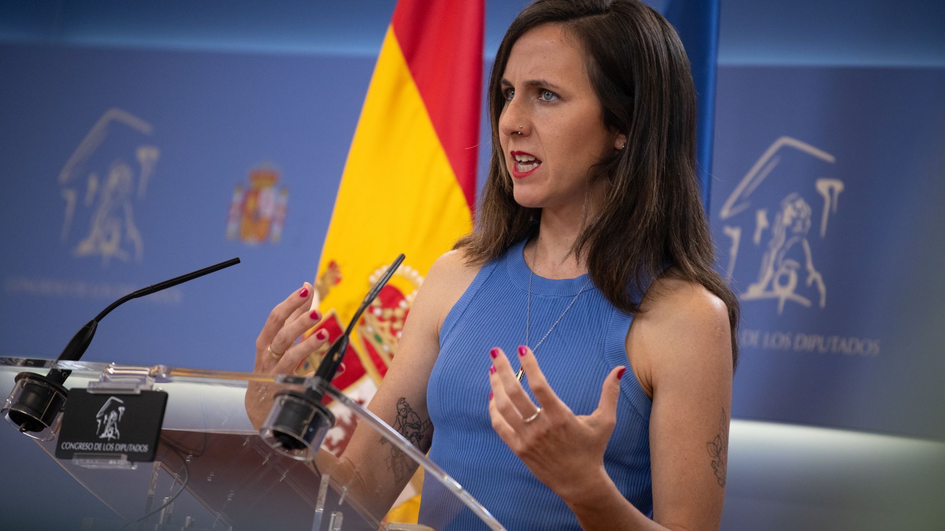 Ione Belarra critica la estrategia judicial de Zapatero: "Si necesitas mucho tiempo para prepararte algo, huele muy mal" Ione Belarra critica la estrategia judicial de Zapatero: "Si necesitas mucho tiempo para prepararte algo, huele muy mal"