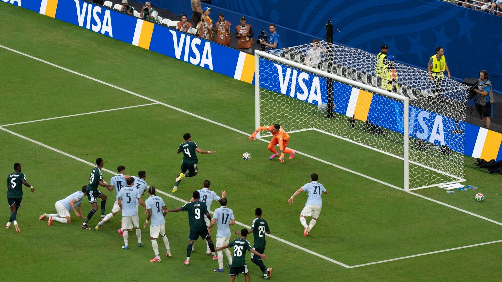 La jugada del gol de Al-Amri La jugada del gol de Al-Amri