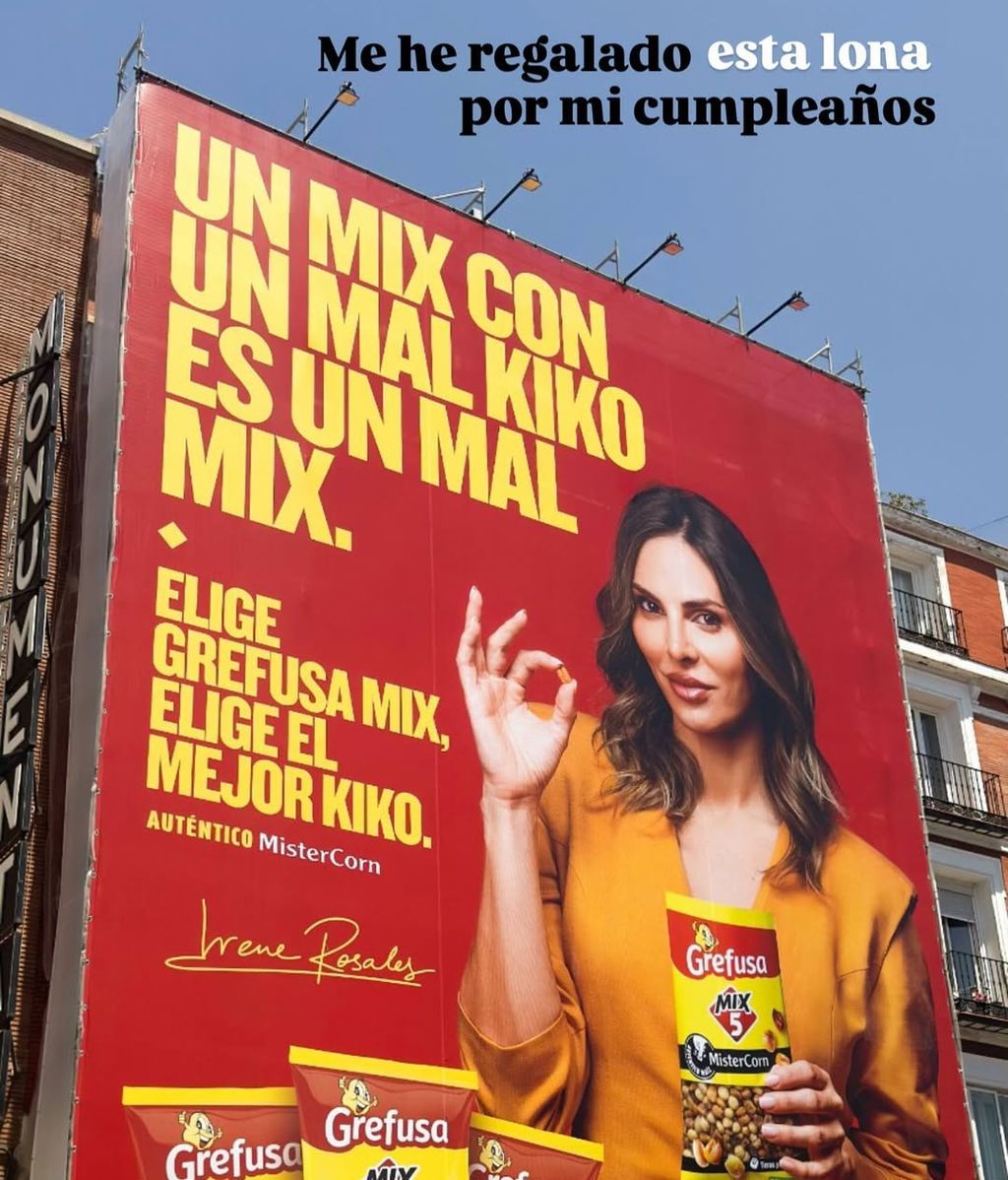 La nueva campaña publicitaria de Irene Rosales